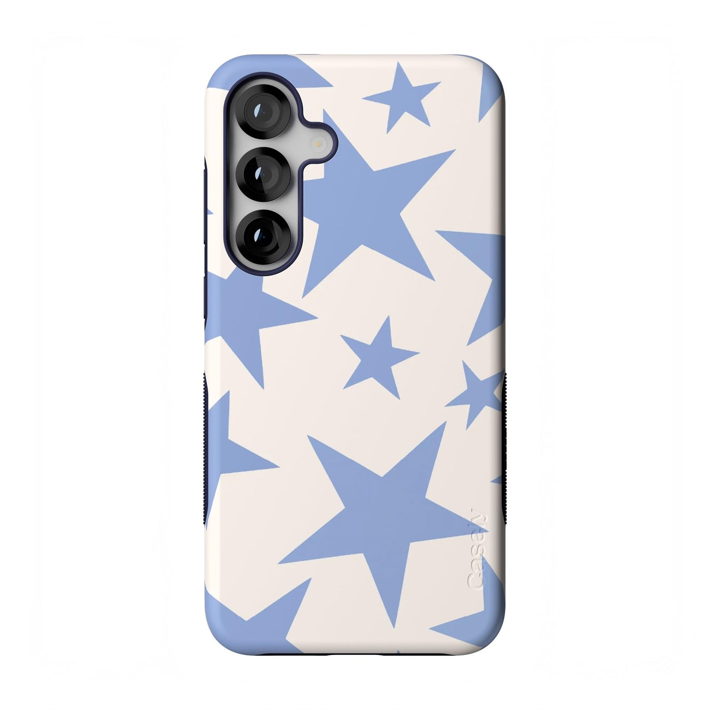 Casely Galaxy S25 Plus Case | Ink & Iris | Vintage Floral | Compatible with MagSafe | Bold Protective Design