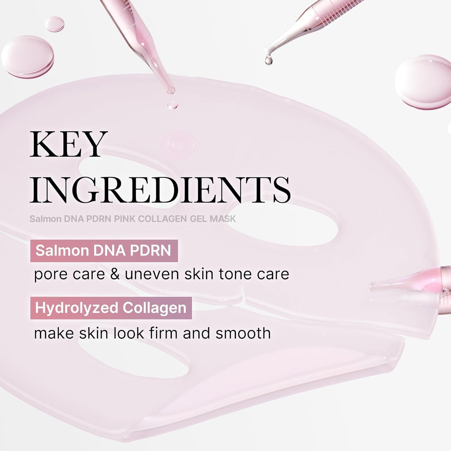 Medicube Salmon DNA PDRN Collagen Jelly Mask | Hydrating Overnight Gel for Glass Skin – 28g, 4 Pack