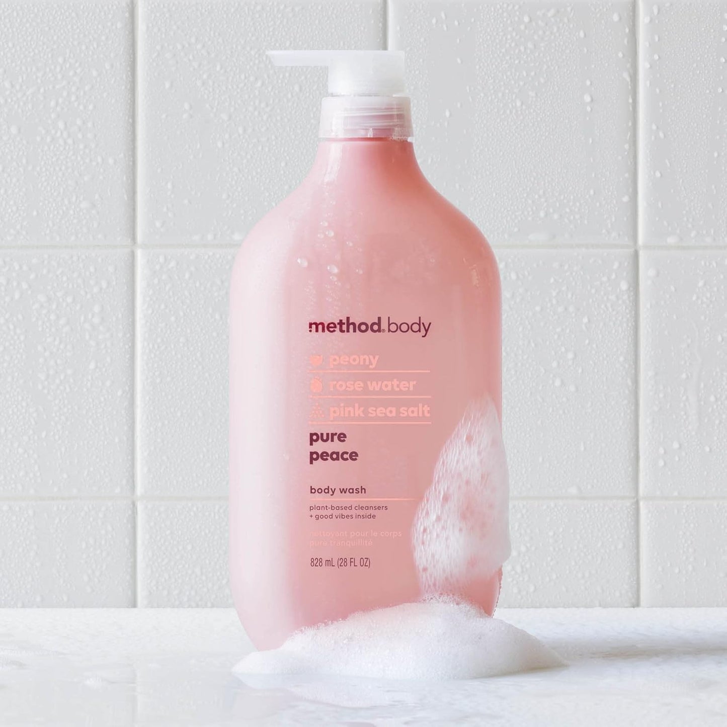 Method Body Wash | Sea + Surf | Biodegradable & Paraben-Free | 28 Oz