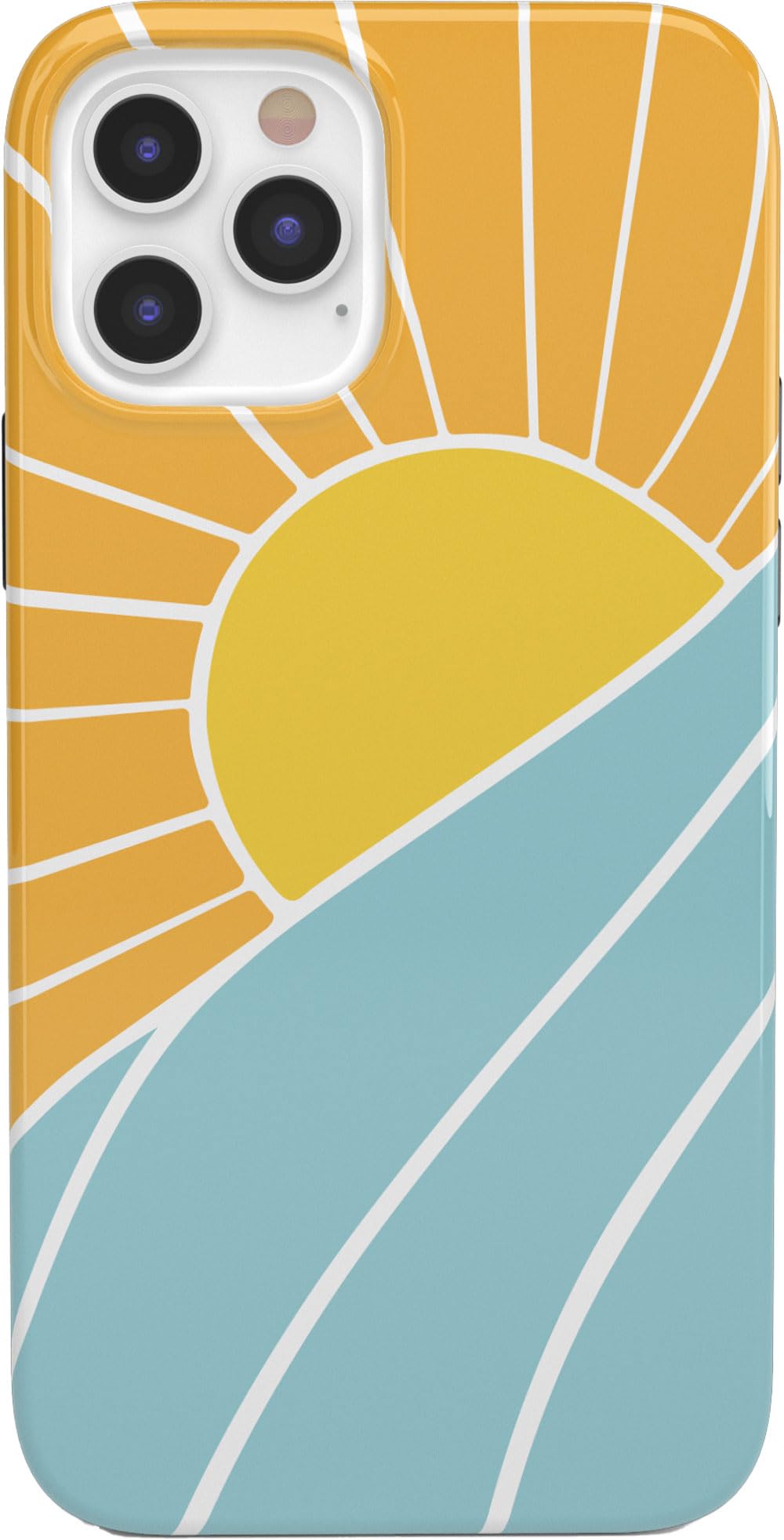 Casely iPhone 12/12 Pro Case | Field of Flowers | Pastel Floral | Classic Ultra Slim Design