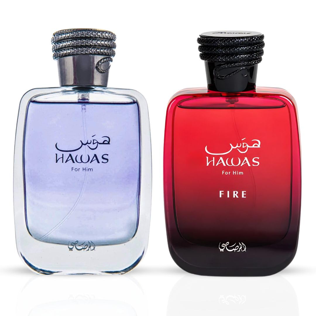 RASASI Hawas Fire Eau De Parfum 100ML | Bold Arabian Perfume For Men