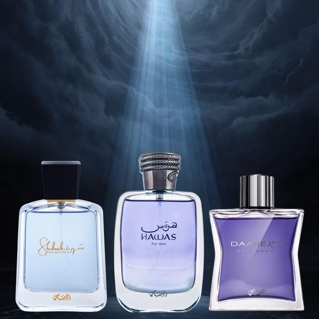 RASASI Hawas Ice Eau de Parfum for Men | 100ml | Premium Arabian Fragrance
