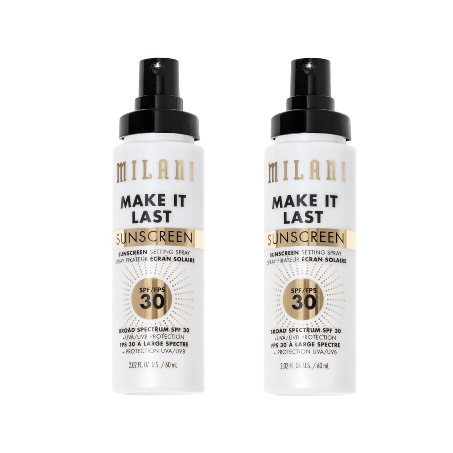 Milani Setting Spray & Primer | 3-in-1 Hydrating Makeup Setting Spray | 2 Pack
