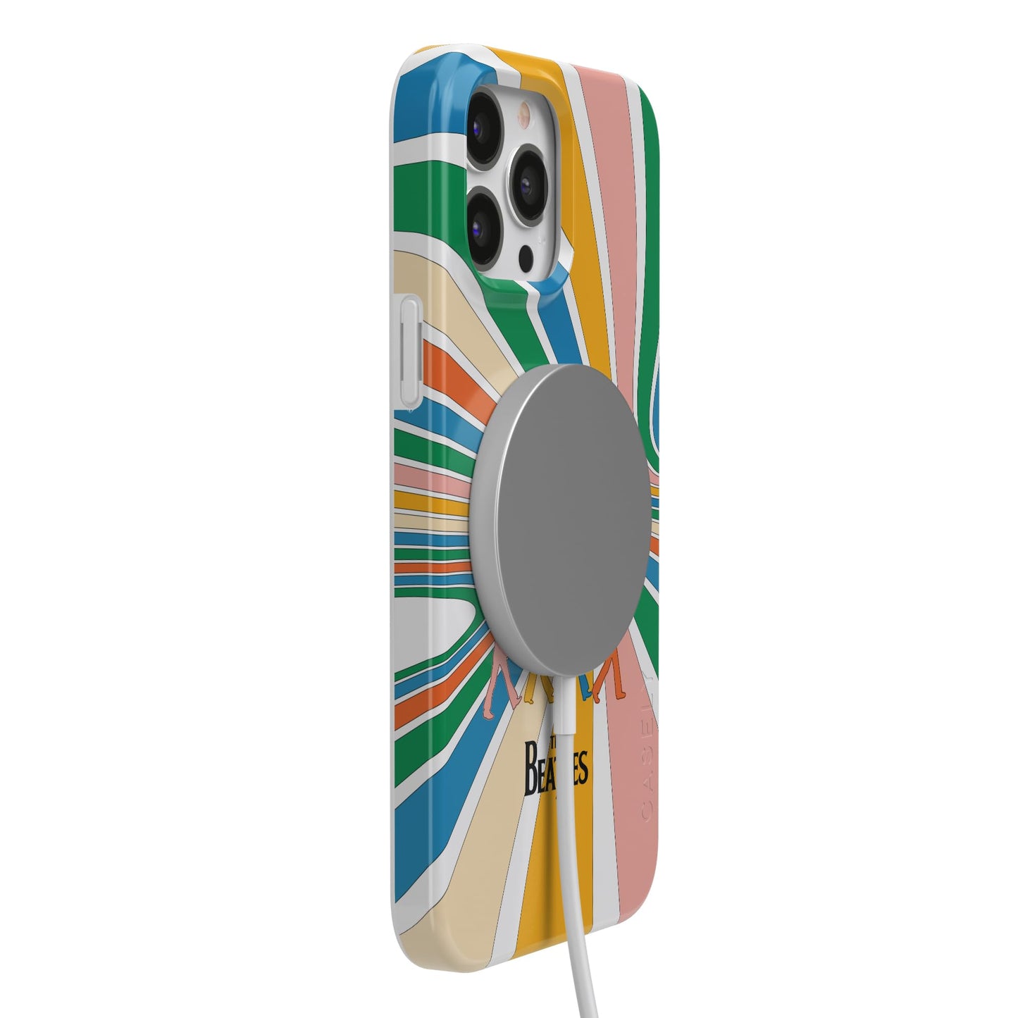 Casely iPhone 13 Pro Case | Fit Check | Neutral Checkerboard | Compatible with MagSafe | Classic Ultra Slim Design