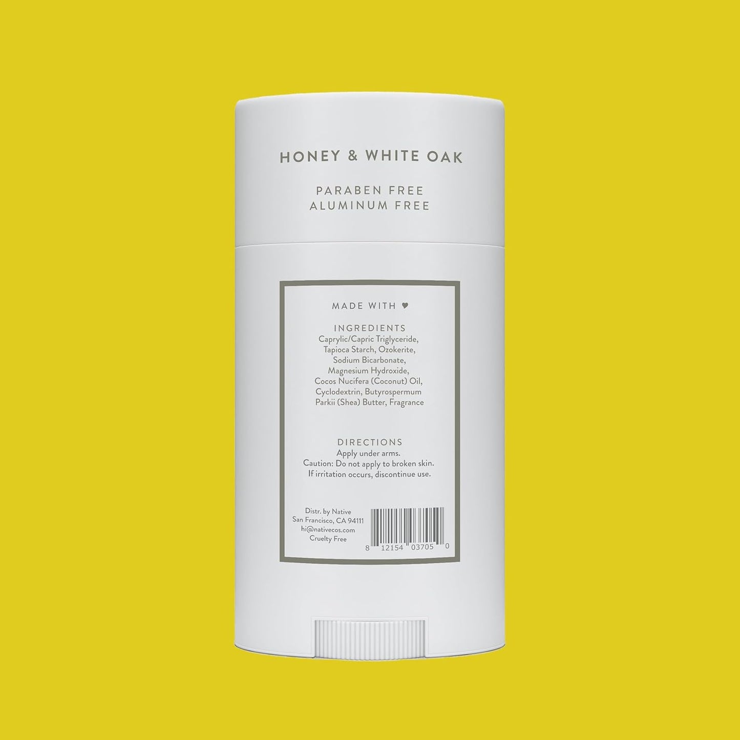 Native Deodorant | 72-Hour Odor Control | Aluminum-Free, Coconut & Vanilla
