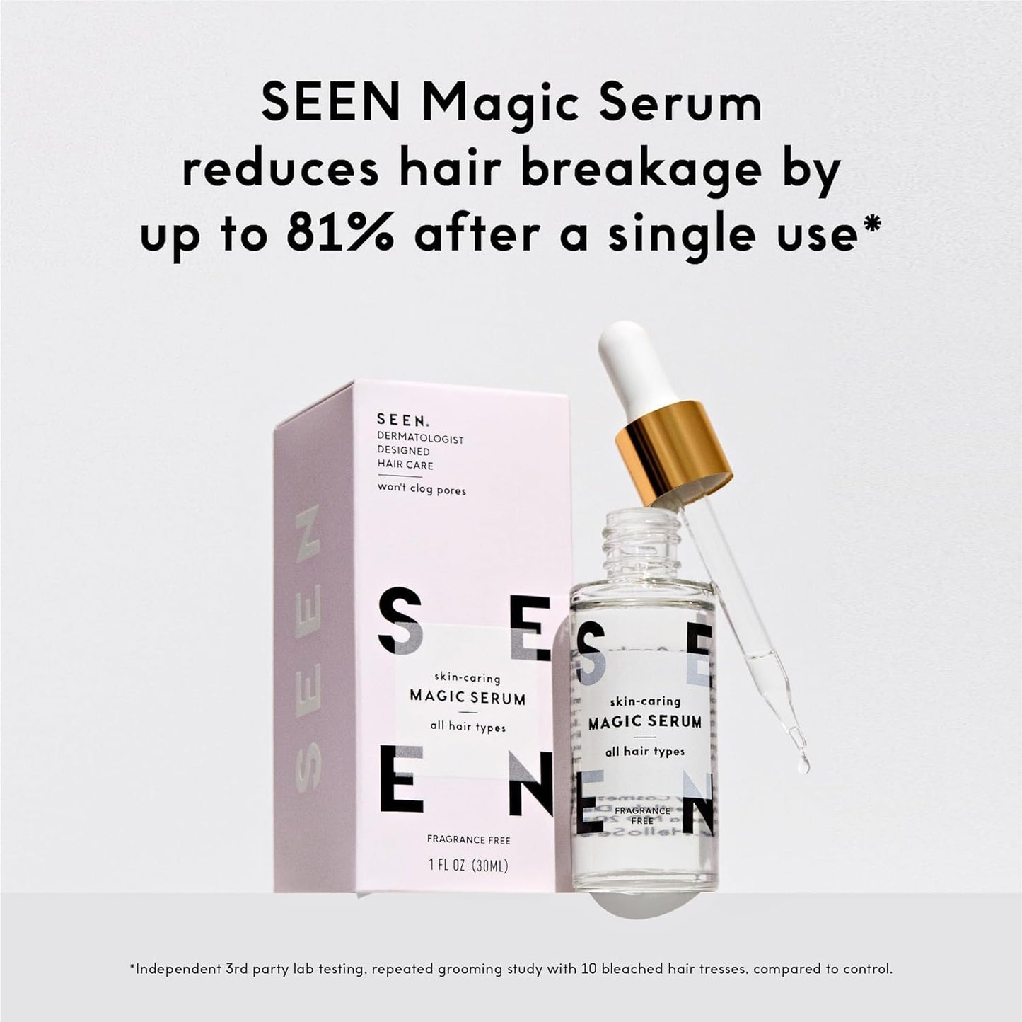SEEN Discovery Kit - Scented- Non-Comedogenic & Sulfate-Free Hair Set- Dermatologist-Developed - Safe for Sensitive & Acne Prone Skin