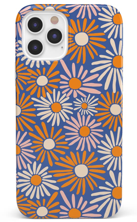 Casely iPhone 12/12 Pro Case | Field of Flowers | Pastel Floral | Classic Ultra Slim Design