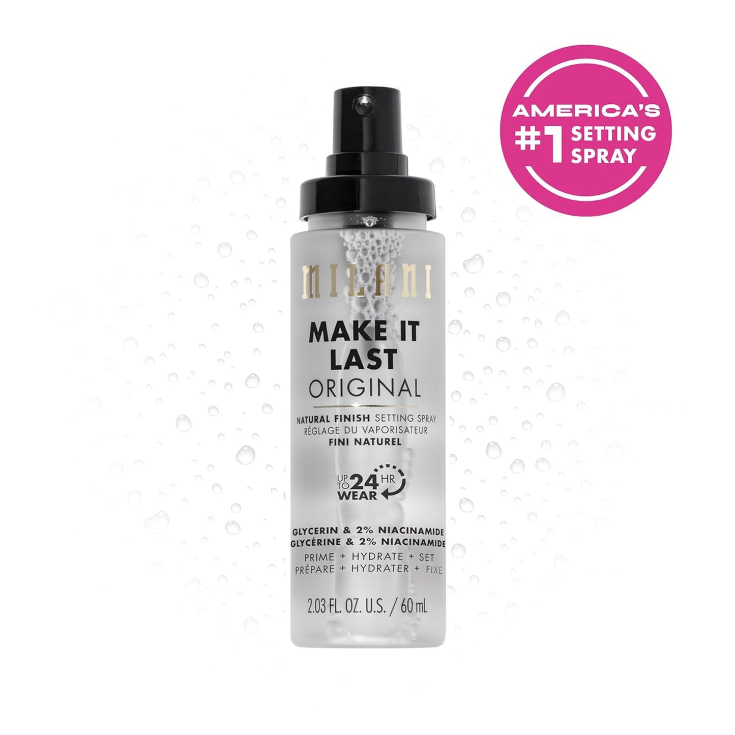 Milani SPF 30 Sunscreen Setting Spray | Primer & Protectant for Face