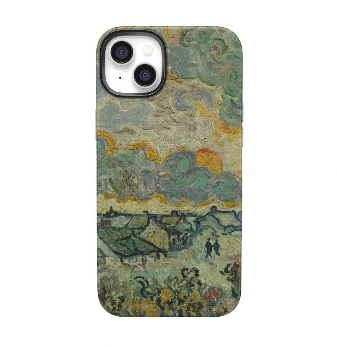 Casely iPhone 14 Plus Case | Sage Garden | Green Floral | Compatible with MagSafe | Bold Protective Design