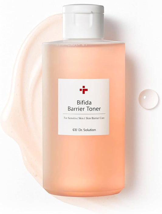 Bifida Barrier Toner, Cuskin Mild Korean Skin Care Toner for Face with Hyaluronic Acid and Ceramide NP for Moisturizing and Hydrating, 200ml (6.76 Fl. Oz.)