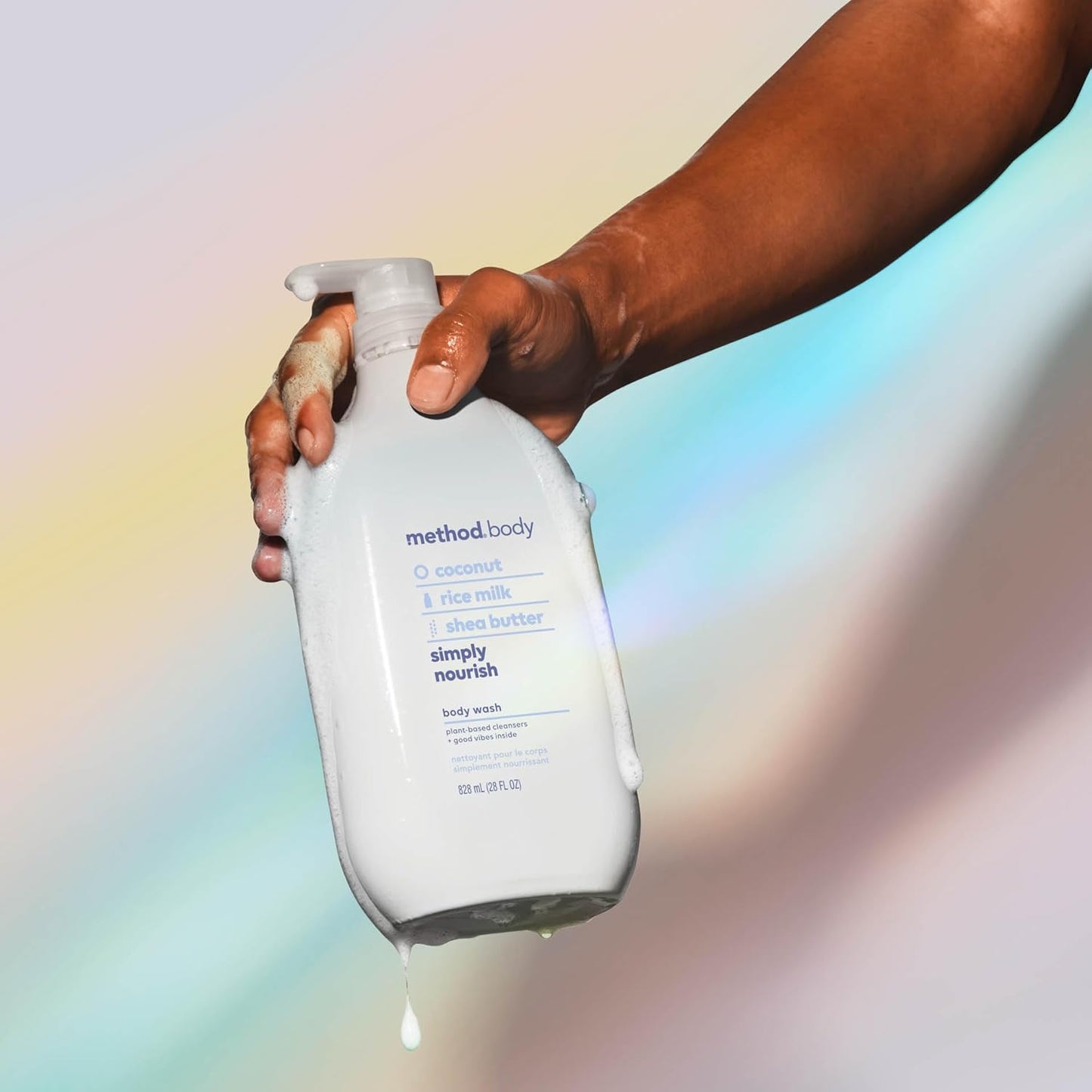 Method Body Wash | Sea + Surf | Biodegradable & Paraben-Free | 28 Oz