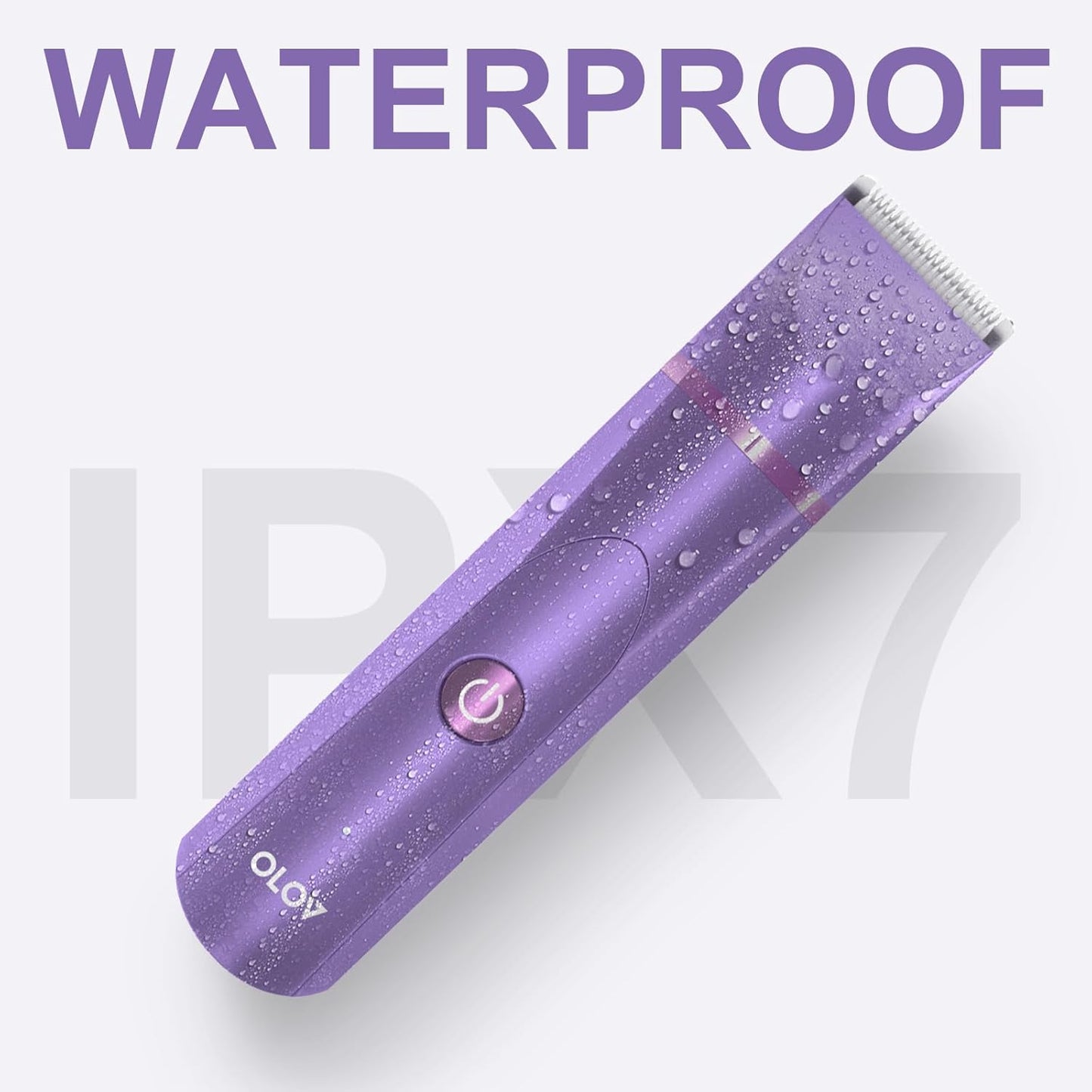 Electric Body Hair Trimmer | Waterproof Groomer for Men & Women | USB Rechargeable