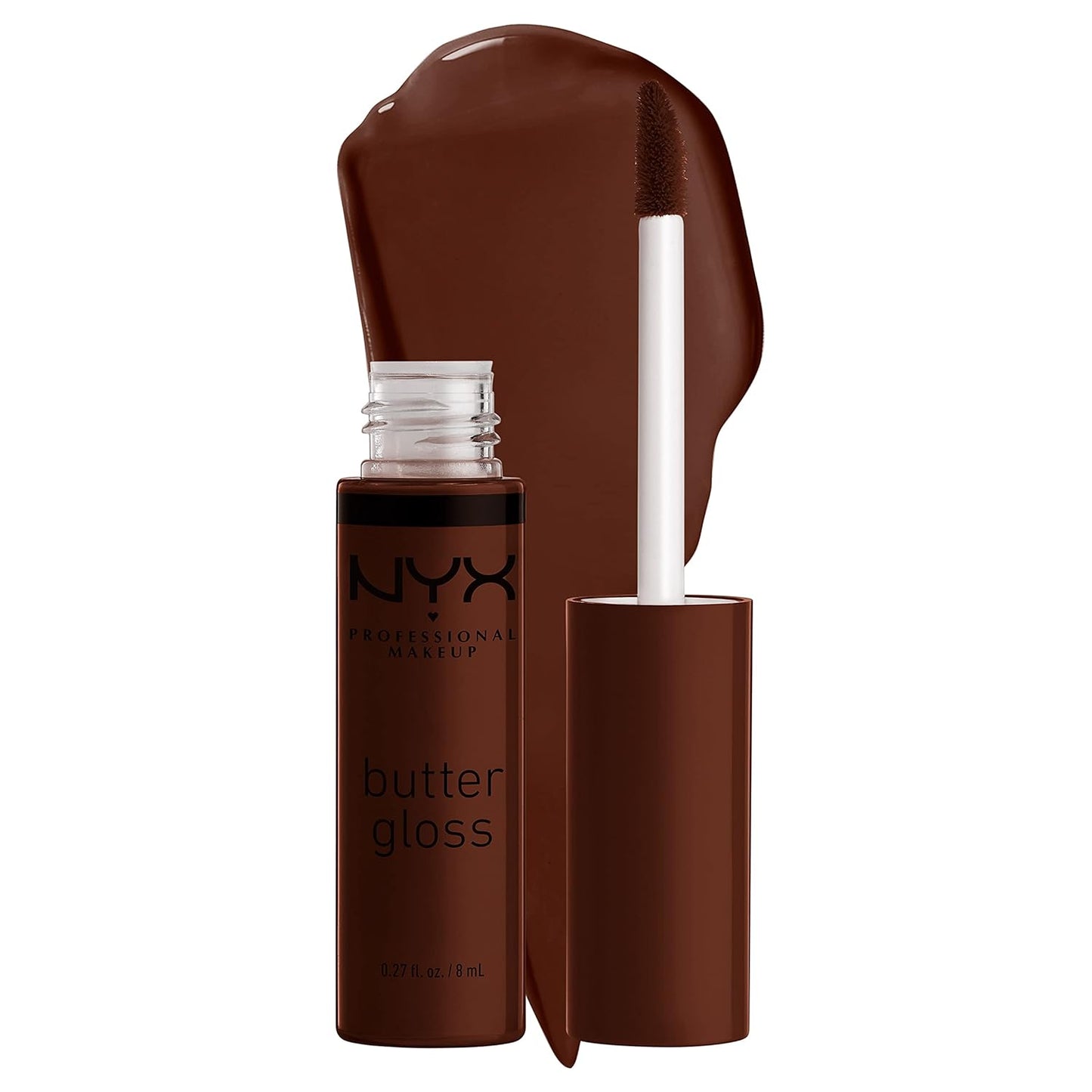 NYX Butter Gloss | Non-Sticky Rich Brown Lip Gloss for All Skin Tones