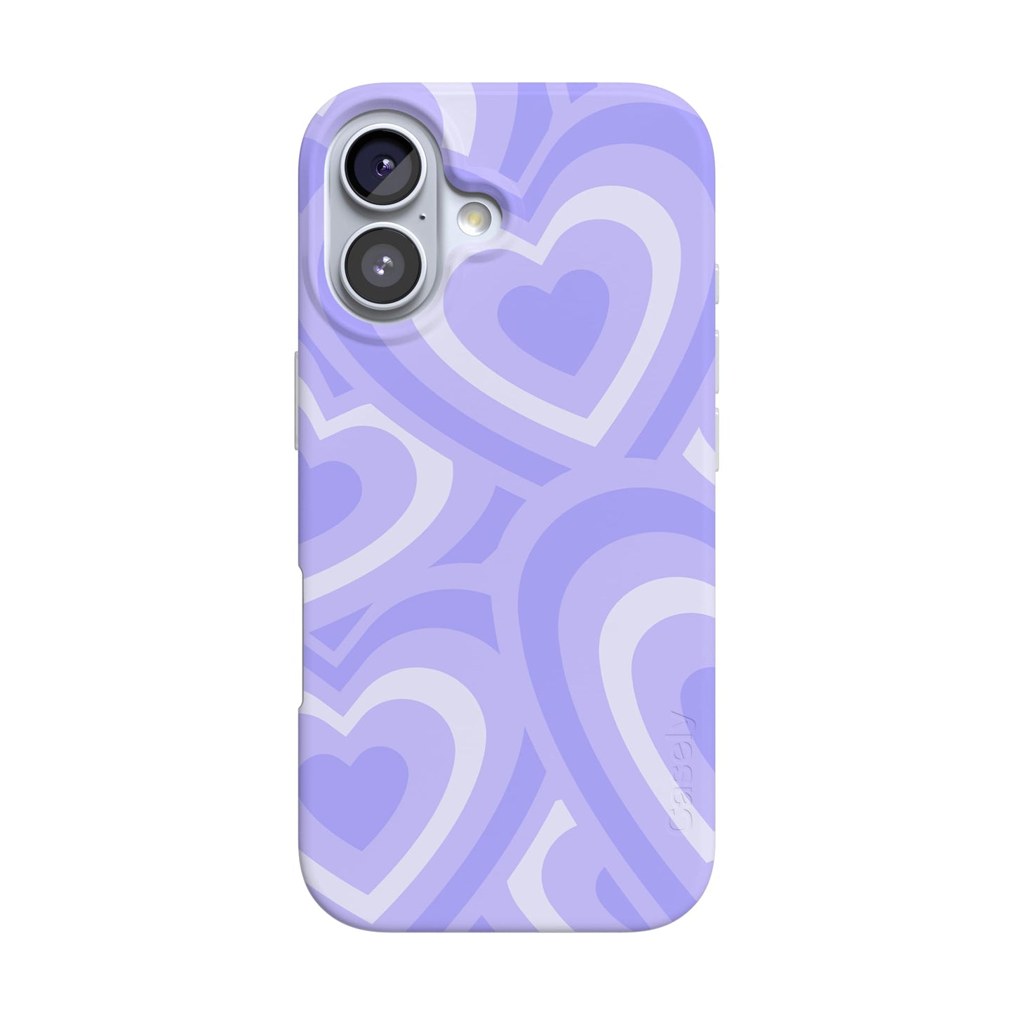 Casely iPhone 17 Case | Blue Stripes | Sunday Best | Compatible with MagSafe | Classic Ultra Slim Design