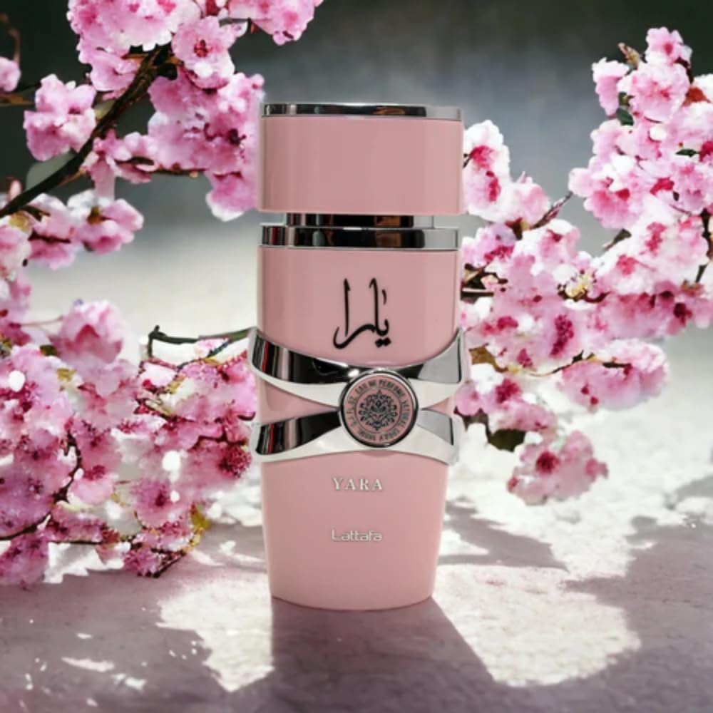 Lattafa Yara Eau de Parfum | Long-Lasting Vanilla & Floral Fragrance for Women - 3.4 Oz