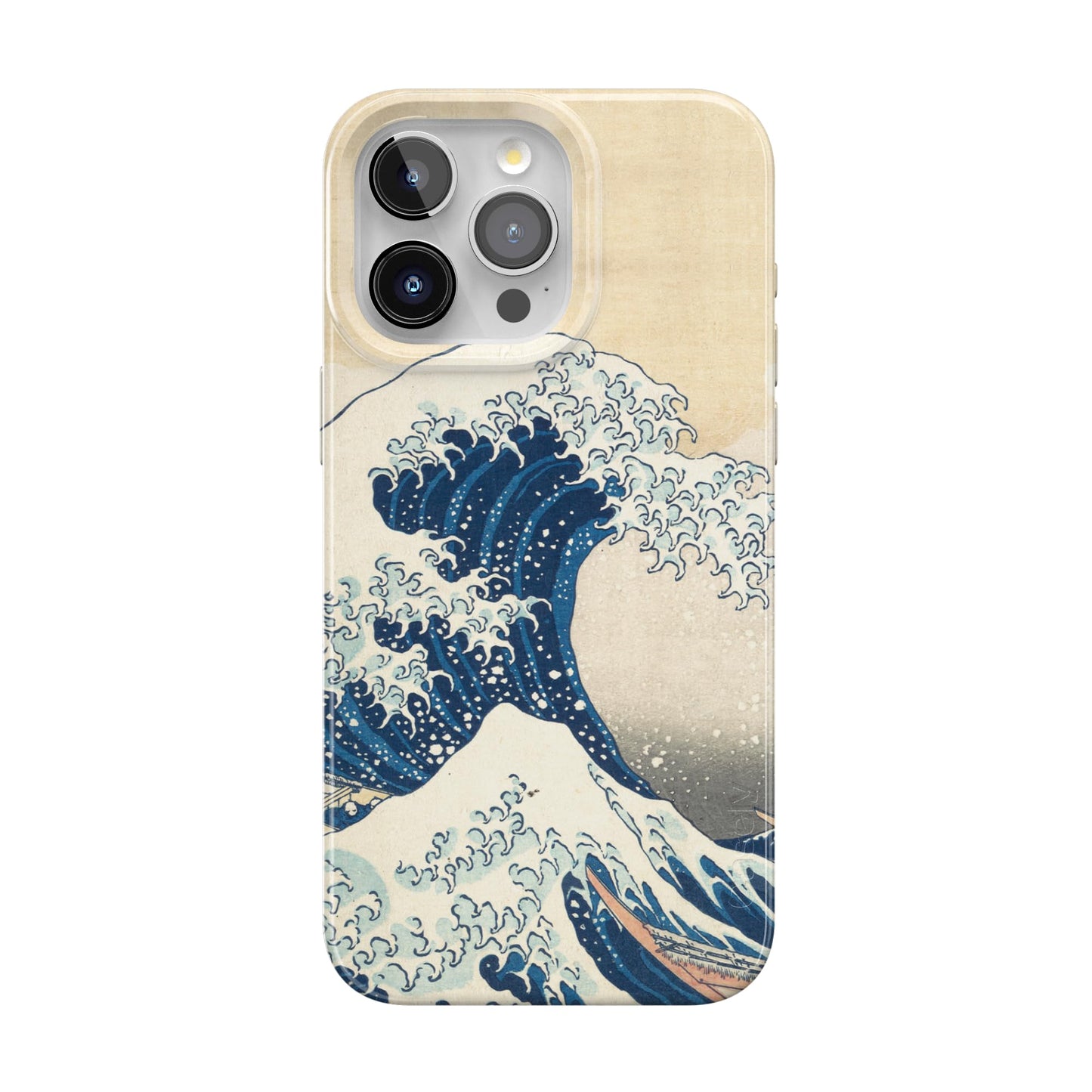 Casely iPhone 15 Pro Max Case | Nantucket Cottage | Blue Hydrangea | Compatible with MagSafe | Classic Ultra Slim Design