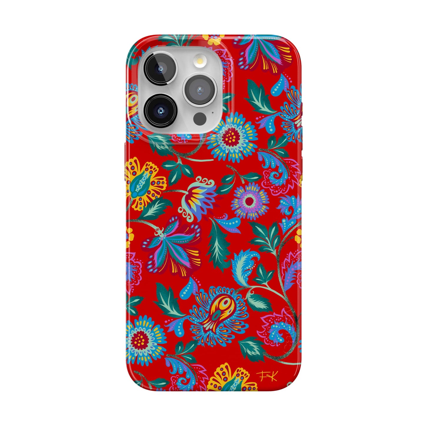 Casely iPhone 15 Pro Max Case | Nantucket Cottage | Blue Hydrangea | Compatible with MagSafe | Classic Ultra Slim Design
