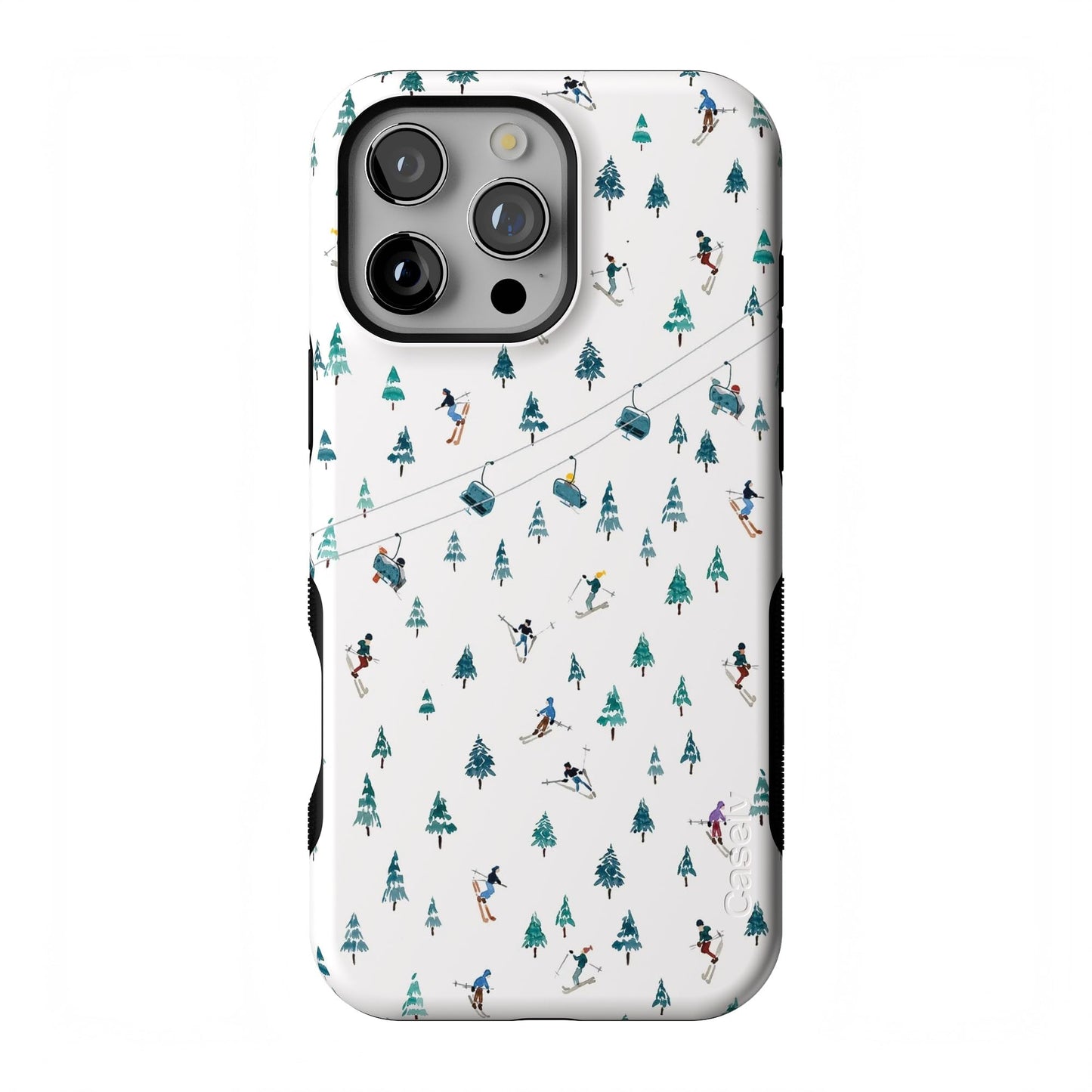 Casely iPhone 17 Pro Max Case | On The Dot | Maroon Polka Dot | Compatible with MagSafe | Bold Protective Design