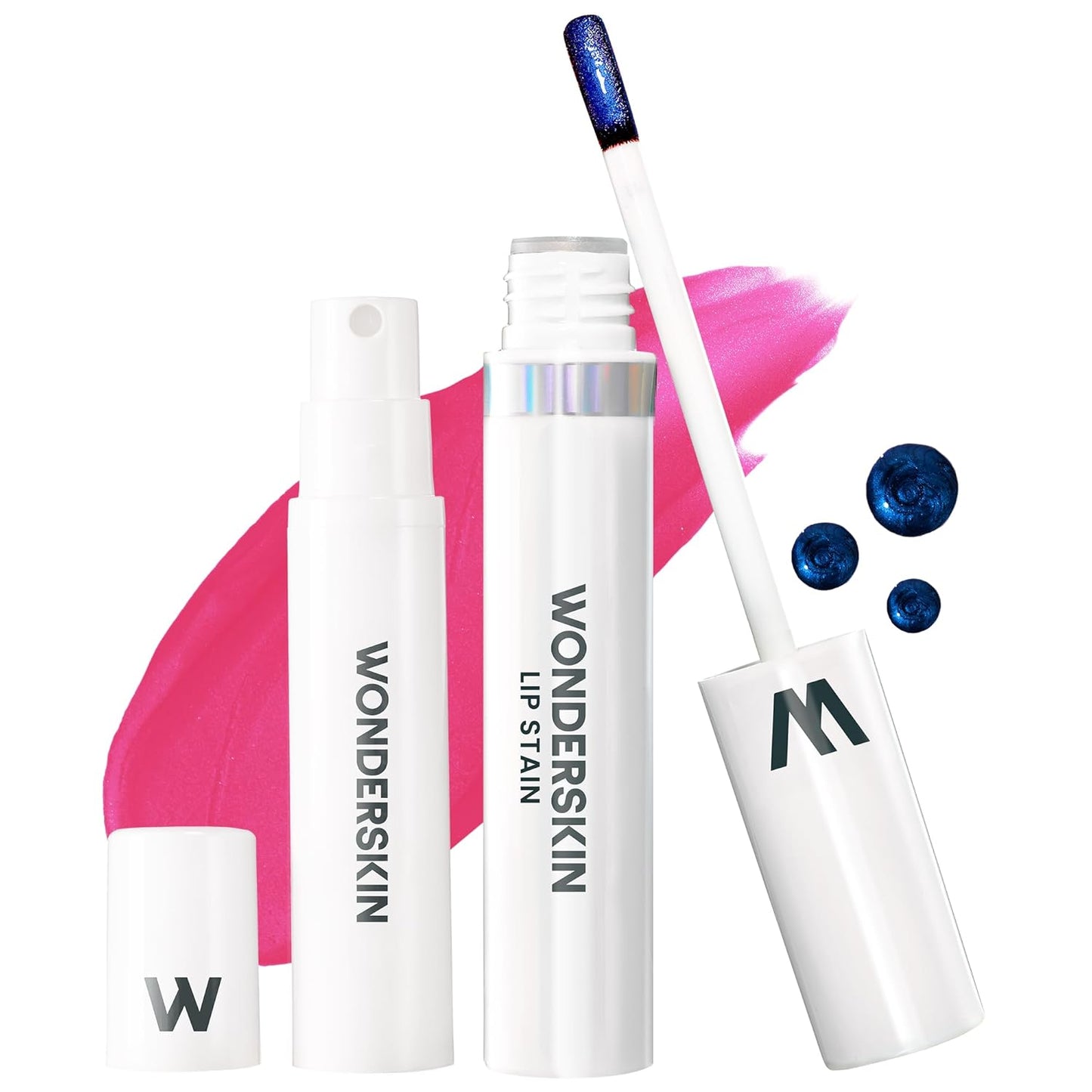 Wonderskin Wonder Blading Lip Stain Masque | Waterproof Red Tint, Matte Finish