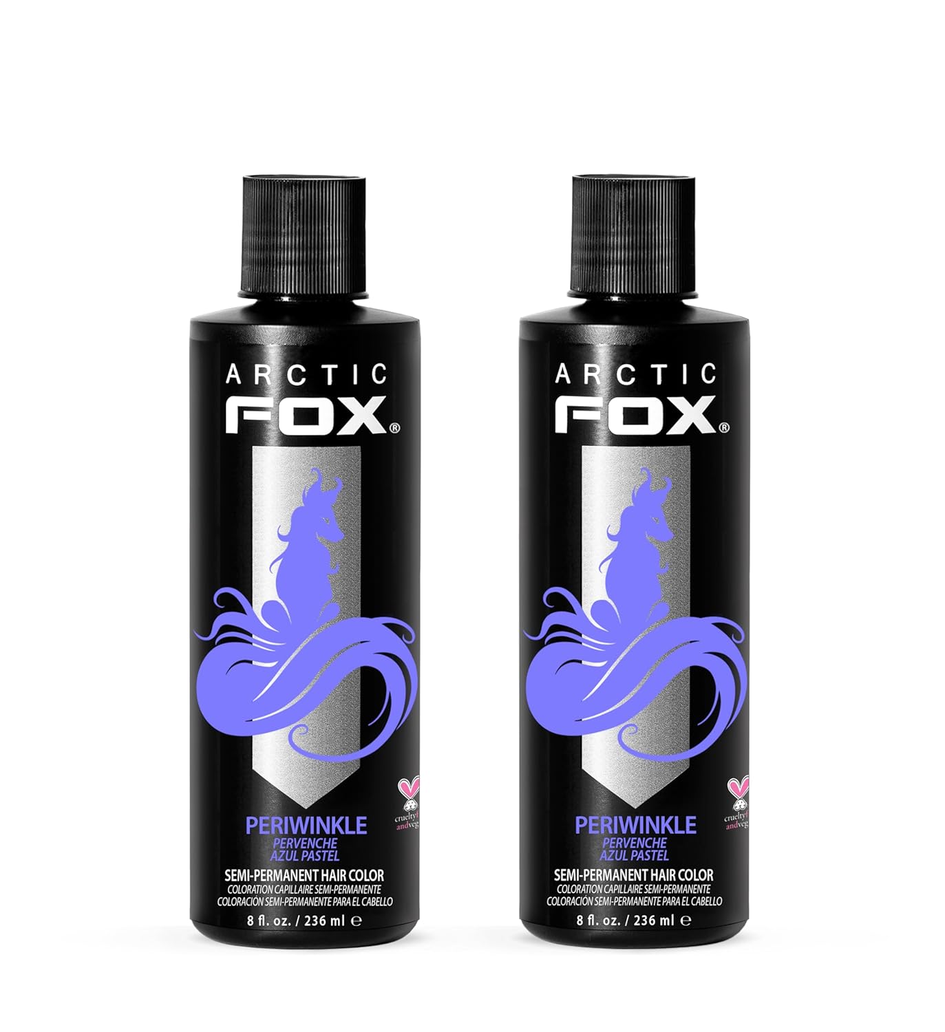 ARCTIC FOX Vegan Semi-Permanent Hair Color Dye | Space Cowgirl | 4 Fl Oz