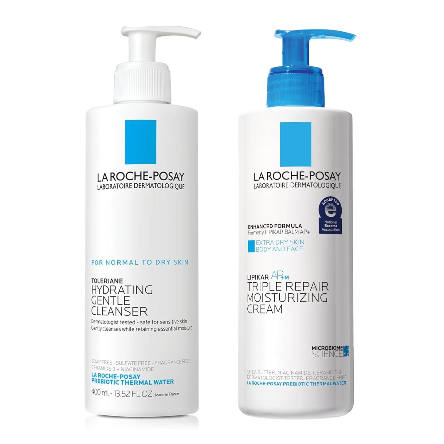 La Roche-Posay Lipikar AP+ Moisturizing Cream – Shea Butter & Niacinamide | For Dry, Sensitive Skin