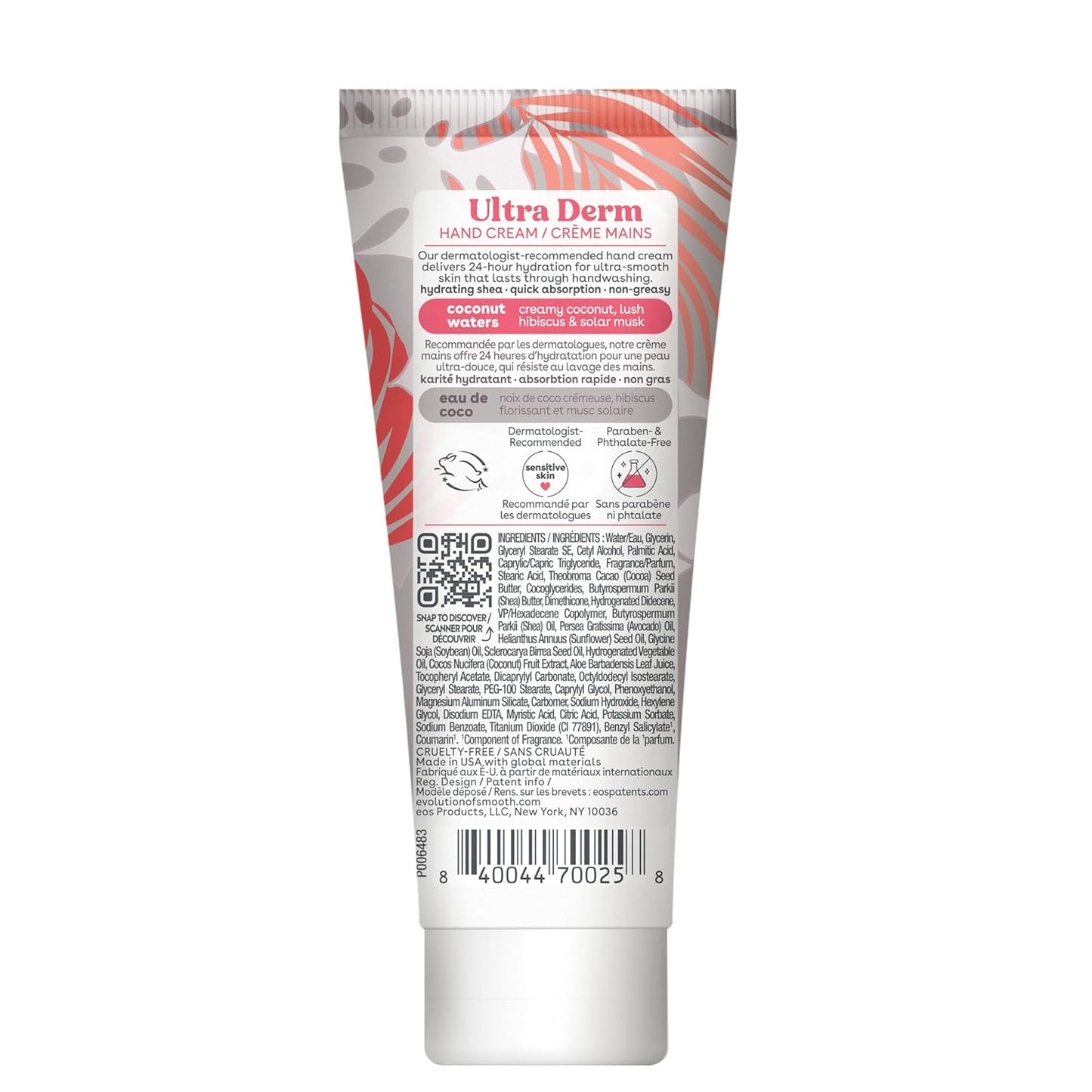 Eos Shea Better Hand Cream | Lavender | 24-Hour Hydration | 2.5 fl oz