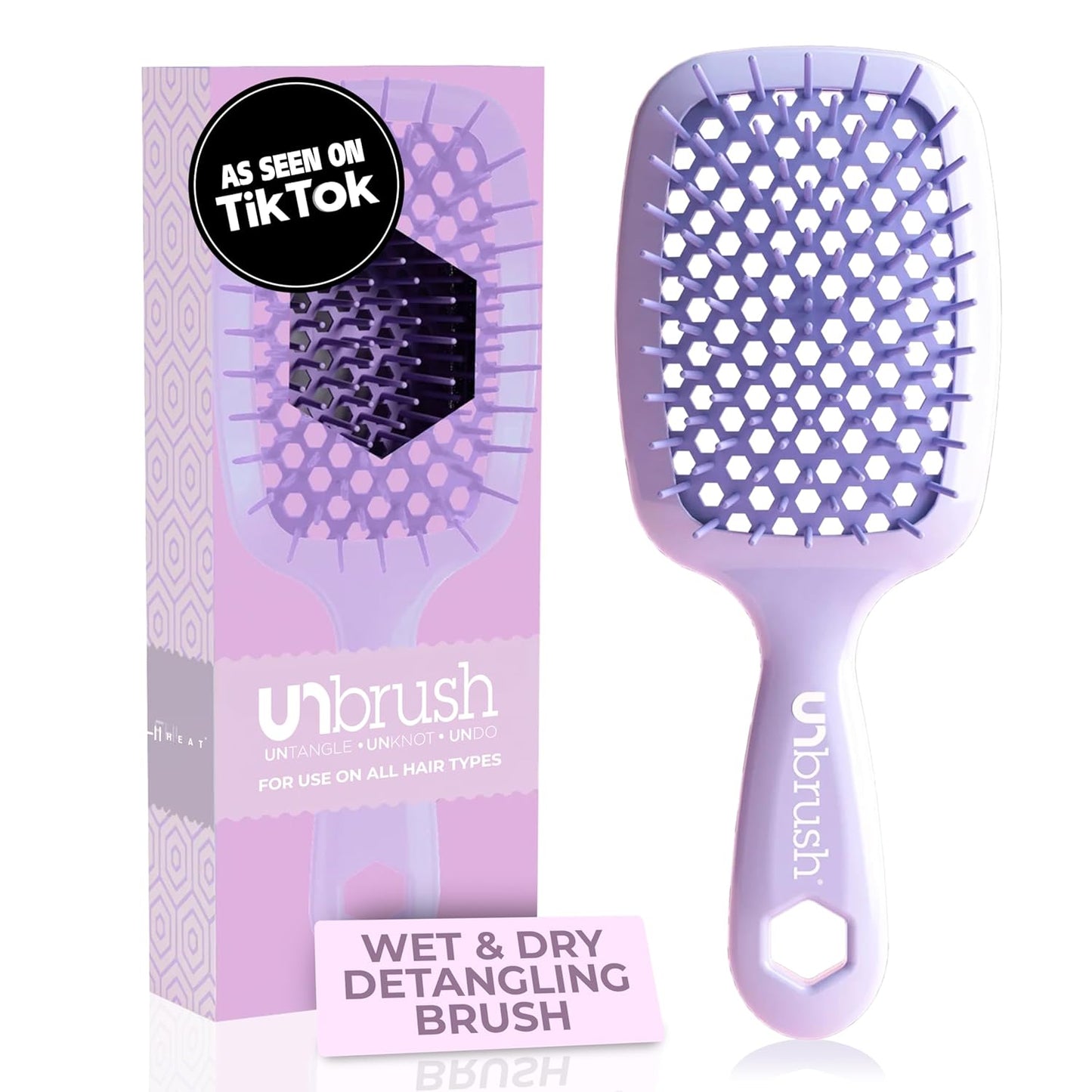 FHI Heat UNbrush Detangling Brush | Pain-Free Brushing for All Hair Types