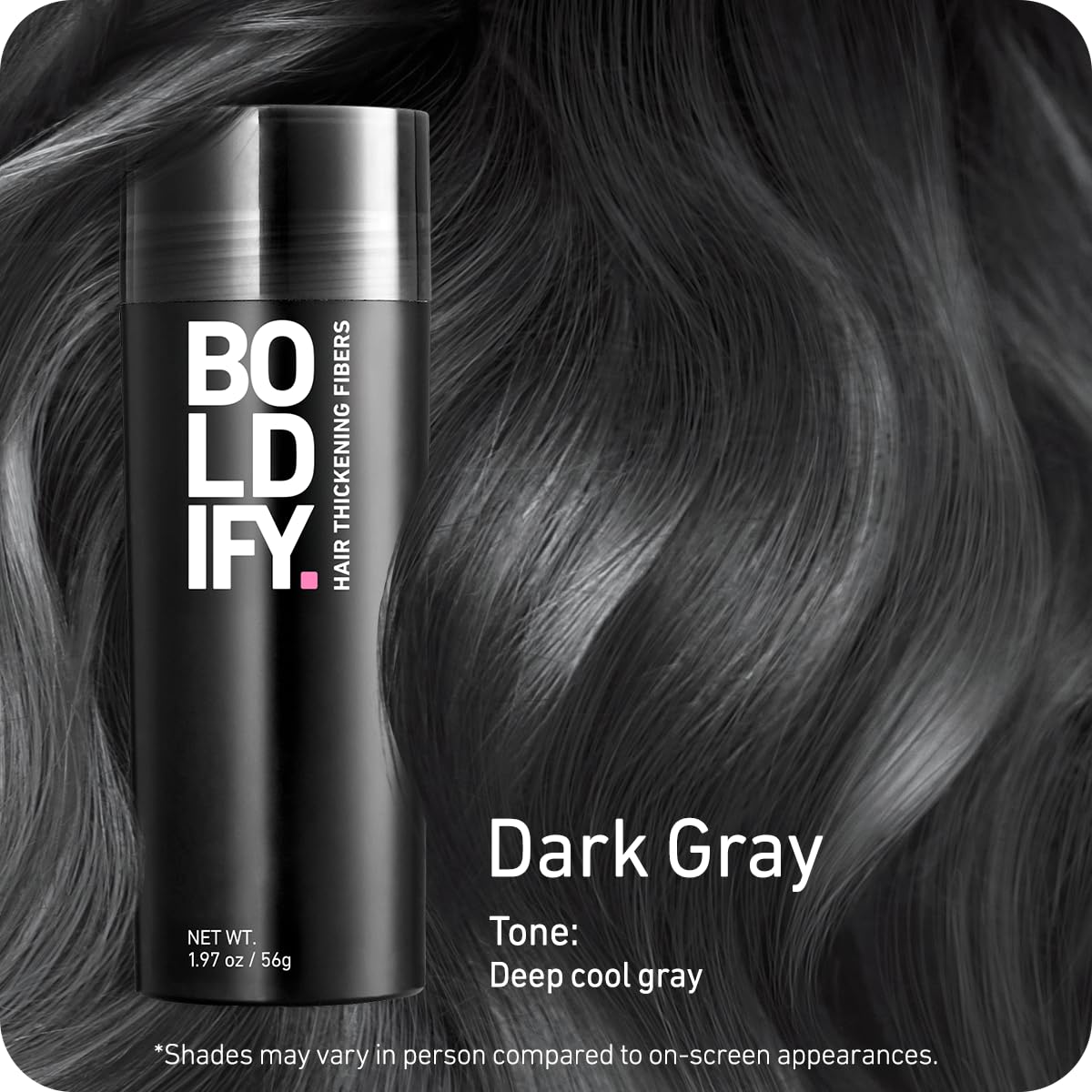 BOLDIFY Hair Fibers | 28.5g | Light Blonde | Thicker, Fuller Look for Men & Women