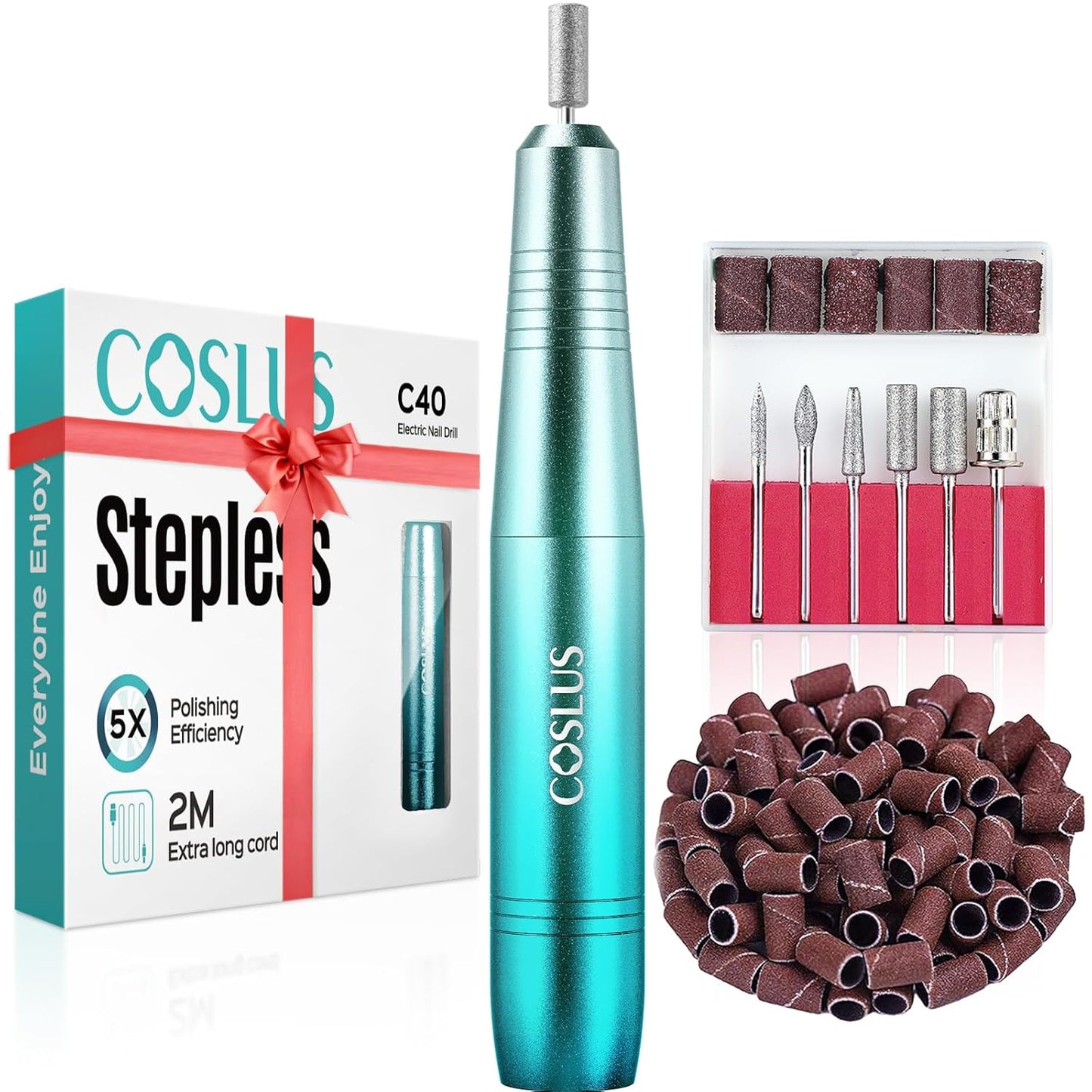Professional Electric Nail Drill Kit | Portable Acrylic & Gel Nail File