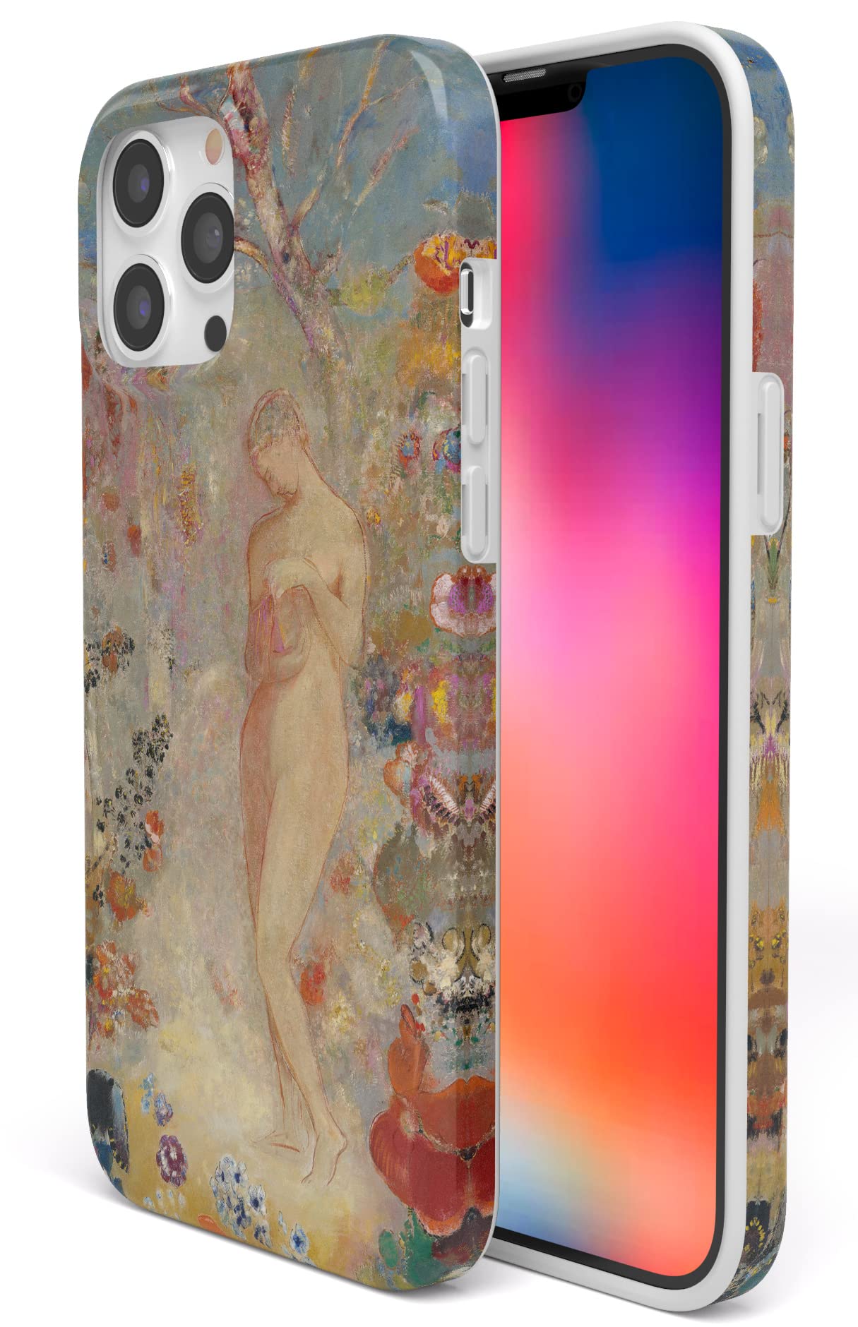 Casely iPhone 13 Pro Max Case | Here Comes The Sun | Colorblock Sunset | Classic Ultra Slim Case Design