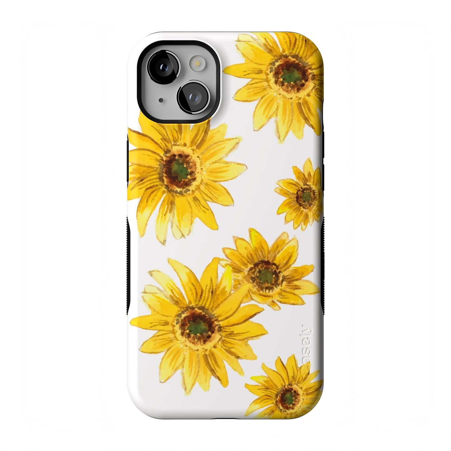 Casely iPhone 14 Plus Case | Sage Garden | Green Floral | Compatible with MagSafe | Bold Protective Design