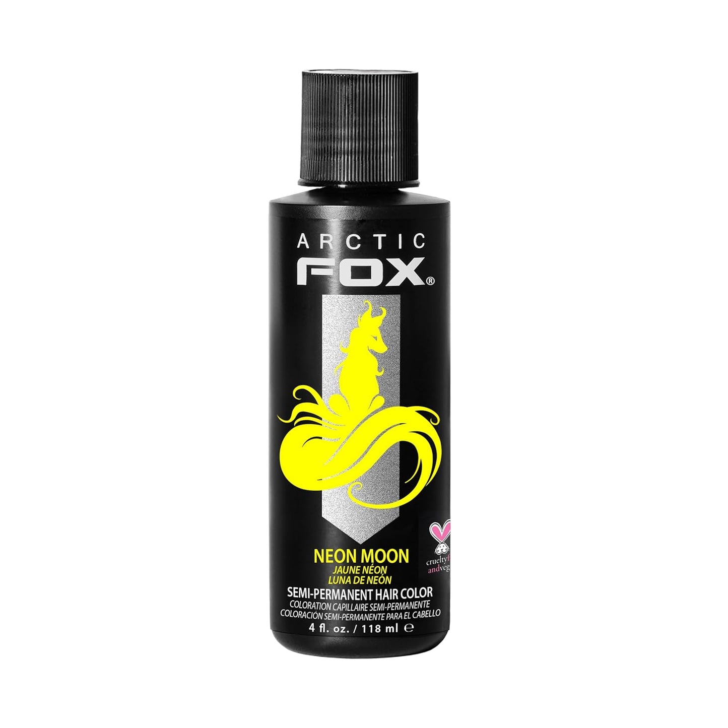ARCTIC FOX Vegan Semi-Permanent Hair Color Dye | 4 Fl Oz | WRATH Shade