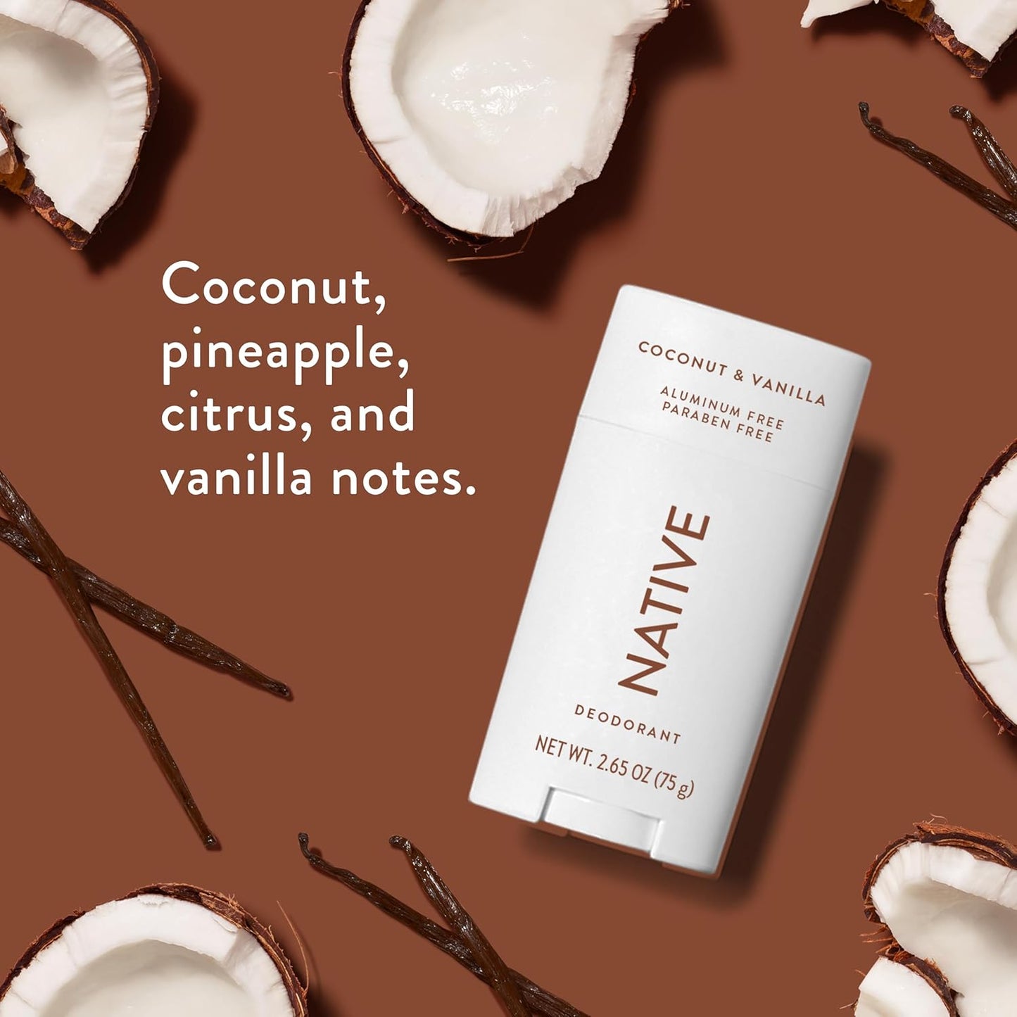 Native Deodorant | Aluminum-Free, 72-Hour Odor Control | Honey & White Oak