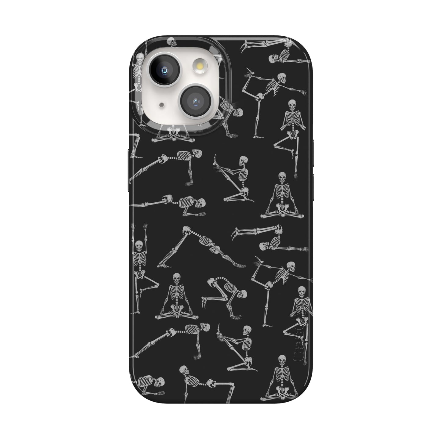 Casely iPhone 15 Plus Case | Fit Check | Neutral Checkerboard Checkered Classic Case | Compatible with MagSafe