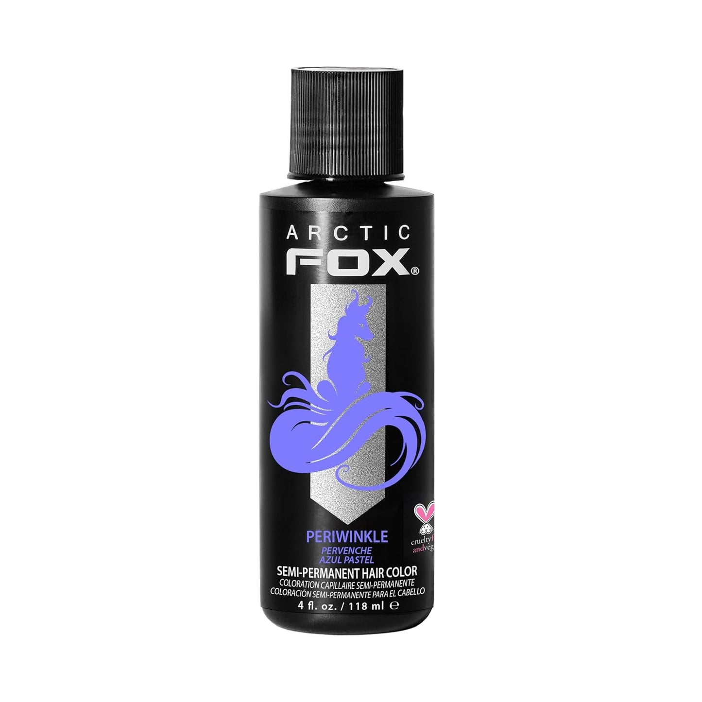 ARCTIC FOX Vegan Semi-Permanent Hair Color Dye | 4 Fl Oz | WRATH Shade