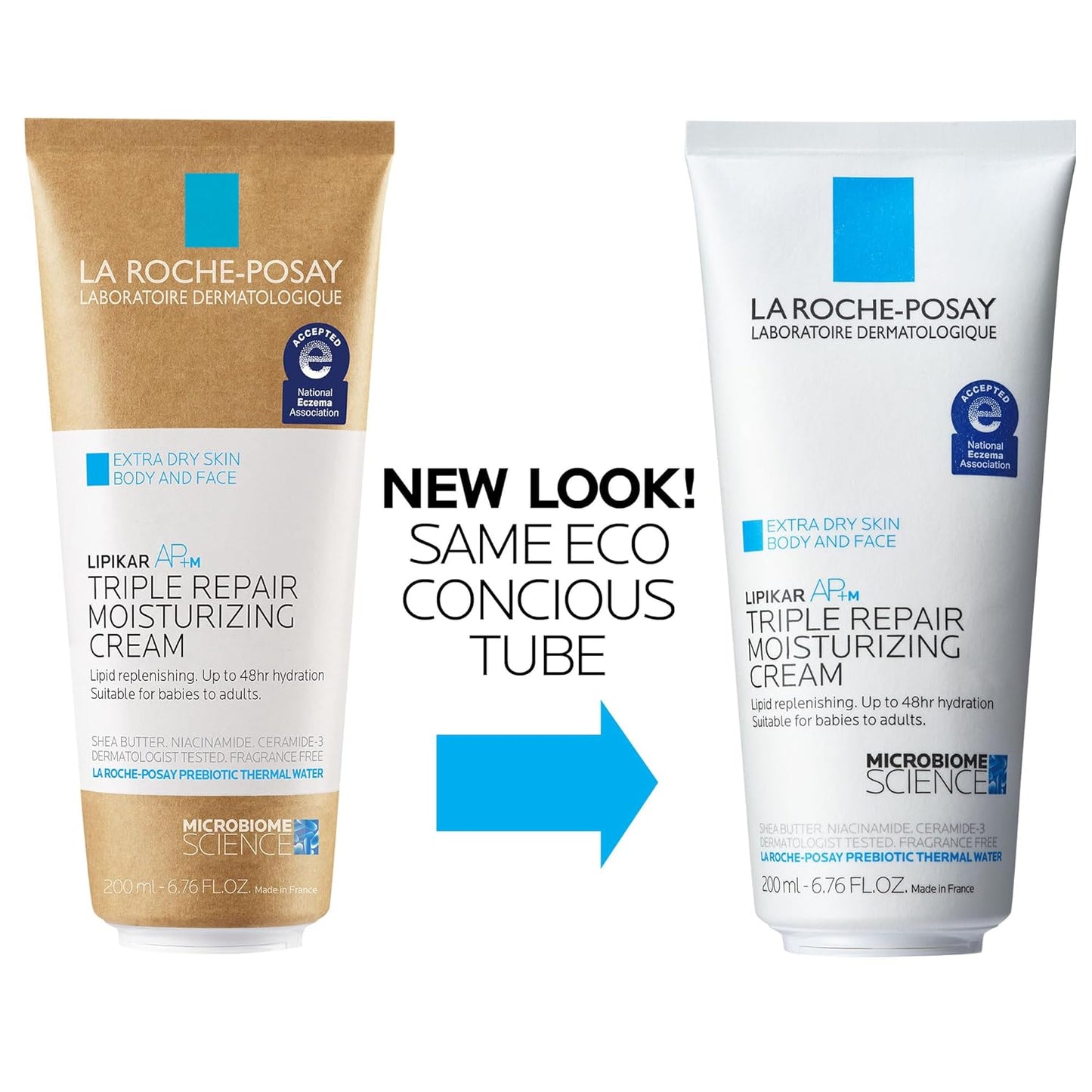 La Roche-Posay Lipikar AP+ Moisturizing Cream | Shea Butter & Niacinamide | For Dry, Sensitive Skin