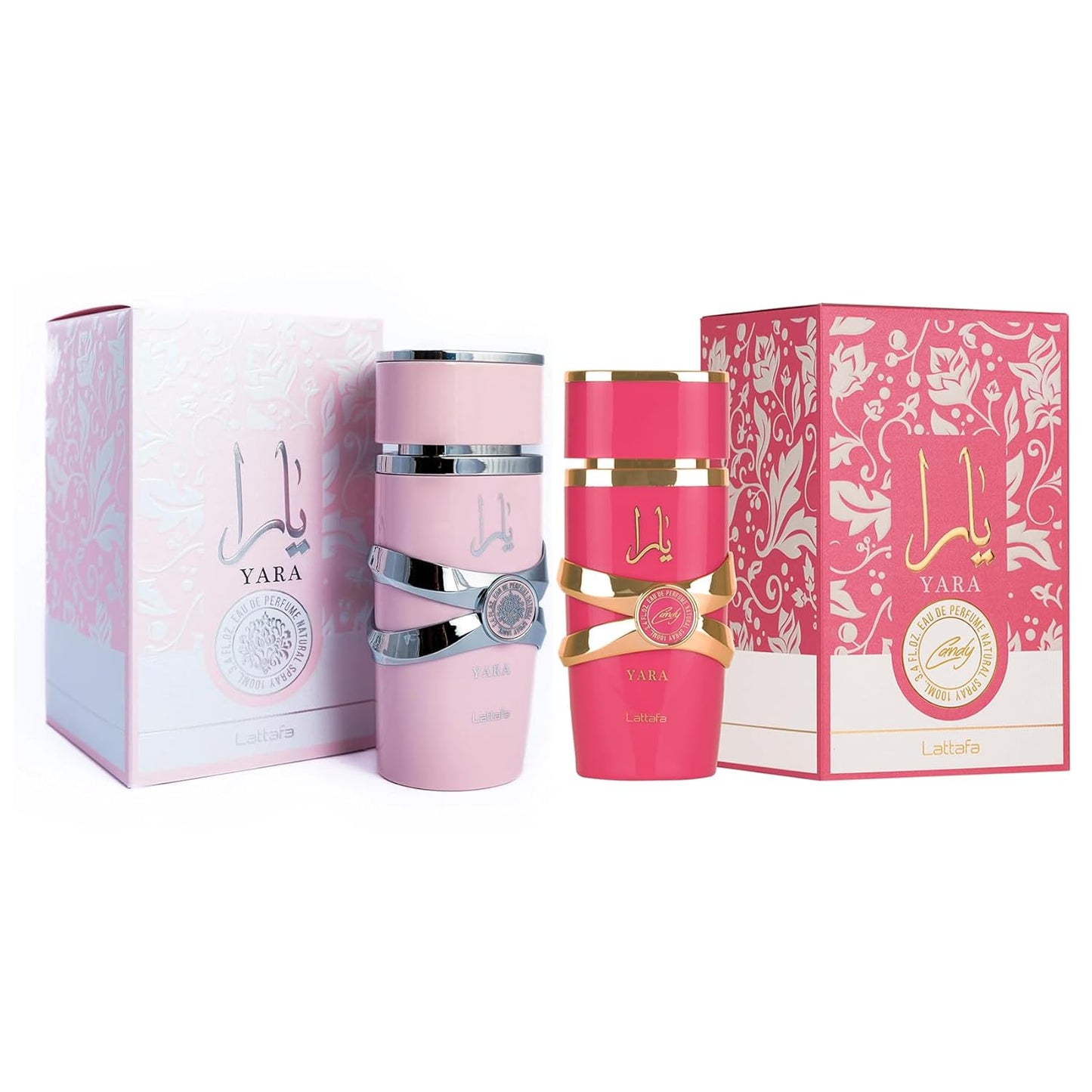 Lattafa Yara Eau de Parfum Spray for Women | 3.4 Oz | Pack of 3