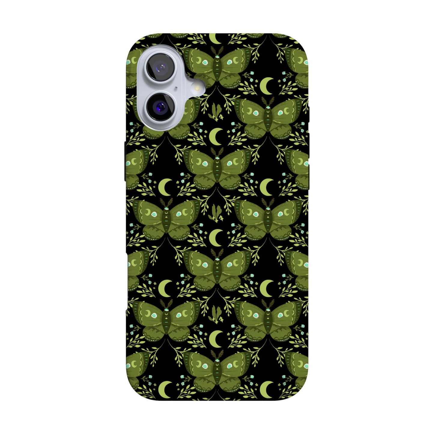 Casely iPhone 16 Case | Compatible with MagSafe | Classic Ultra-Slim Design (Sage Garden | Green Floral)