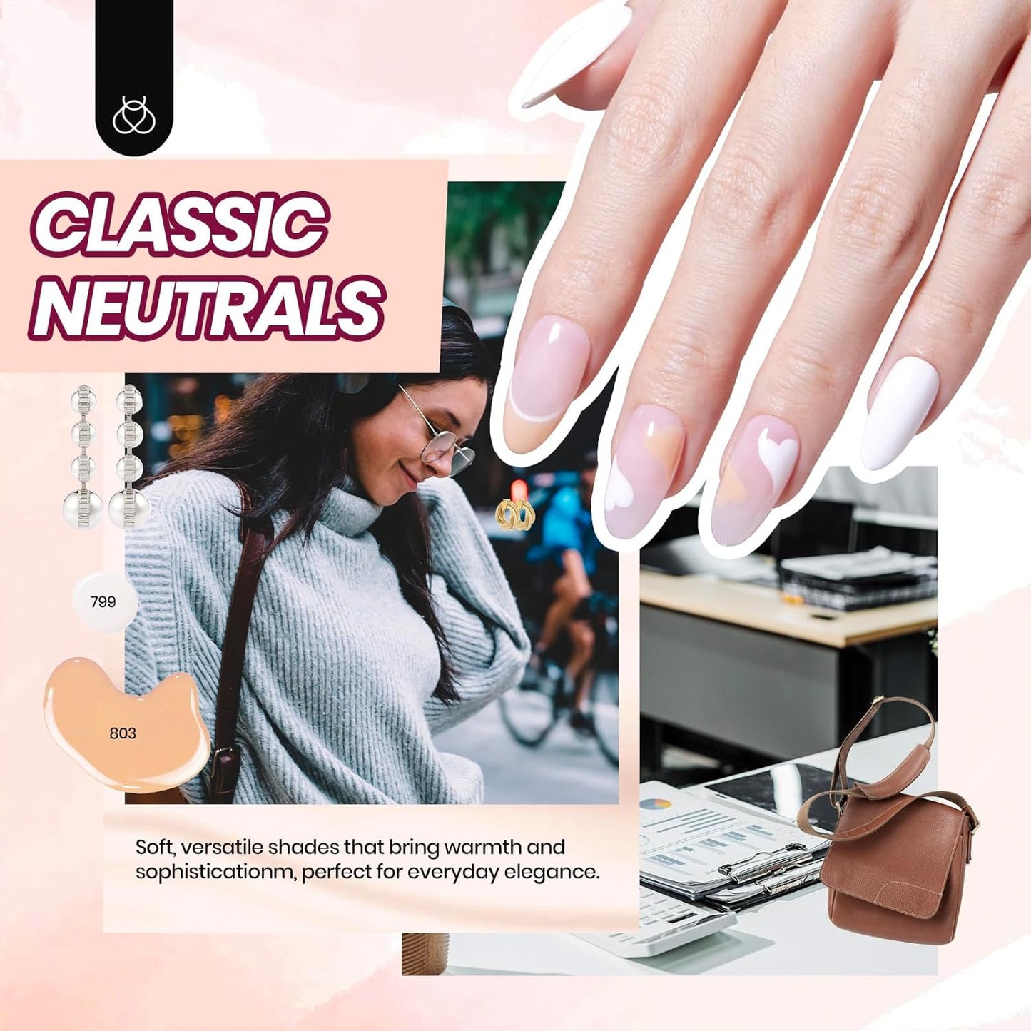 Beetles 36-Color Gel Nail Polish Set | Sparkle & Glitter | Manicure Kit for Women