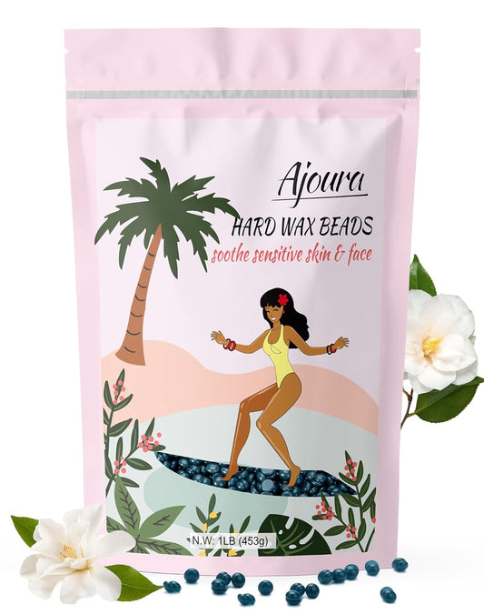 Ajoura 2.5LB Aloe Hard Wax Beads | Premium Sensitive Skin Hair Removal