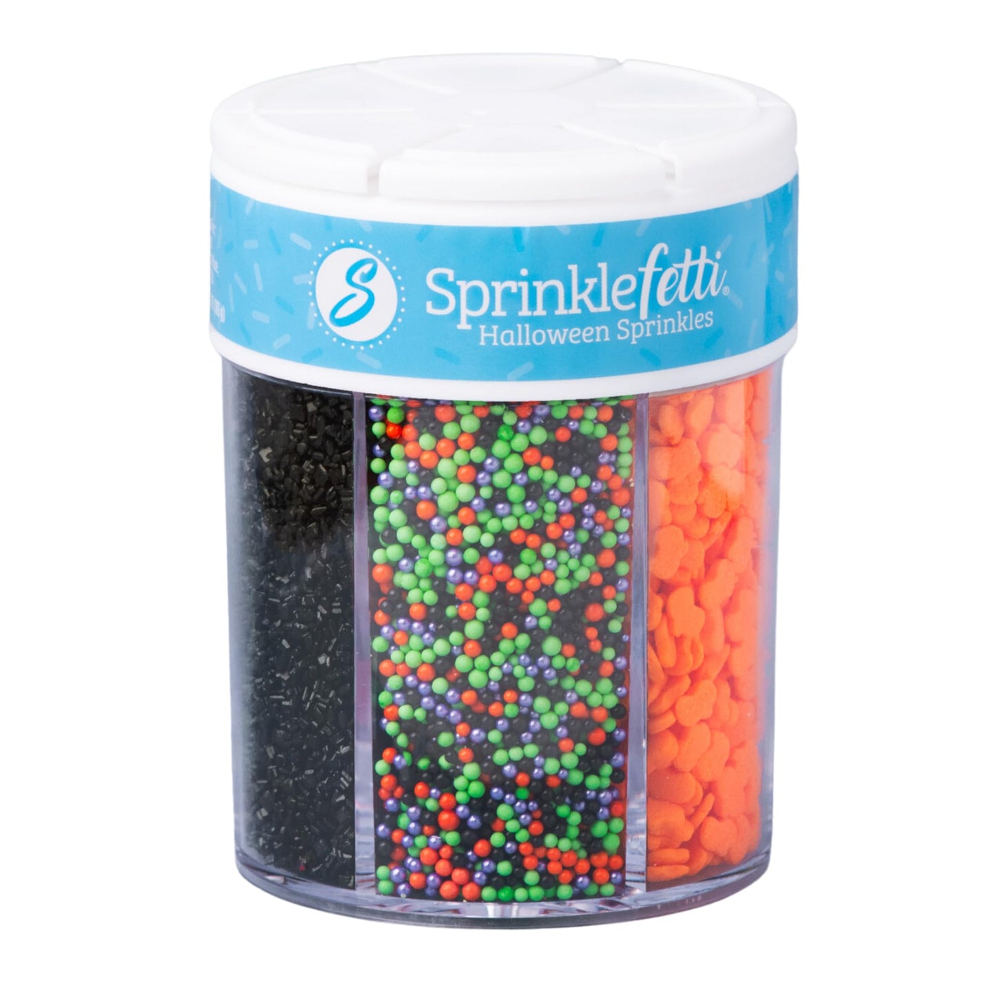 Sweets Indeed Valentines Sprinkles 6-Cell Jar | Heart Sprinkles, Red White Pink Jimmies & Sanding Sugar | Baking & Decorating | 6.45 ounces