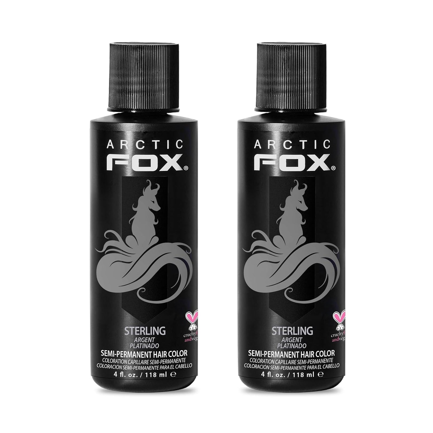 Vegan Semi-Permanent Hair Color Dye | Arctic Fox Periwinkle | 4 Fl Oz