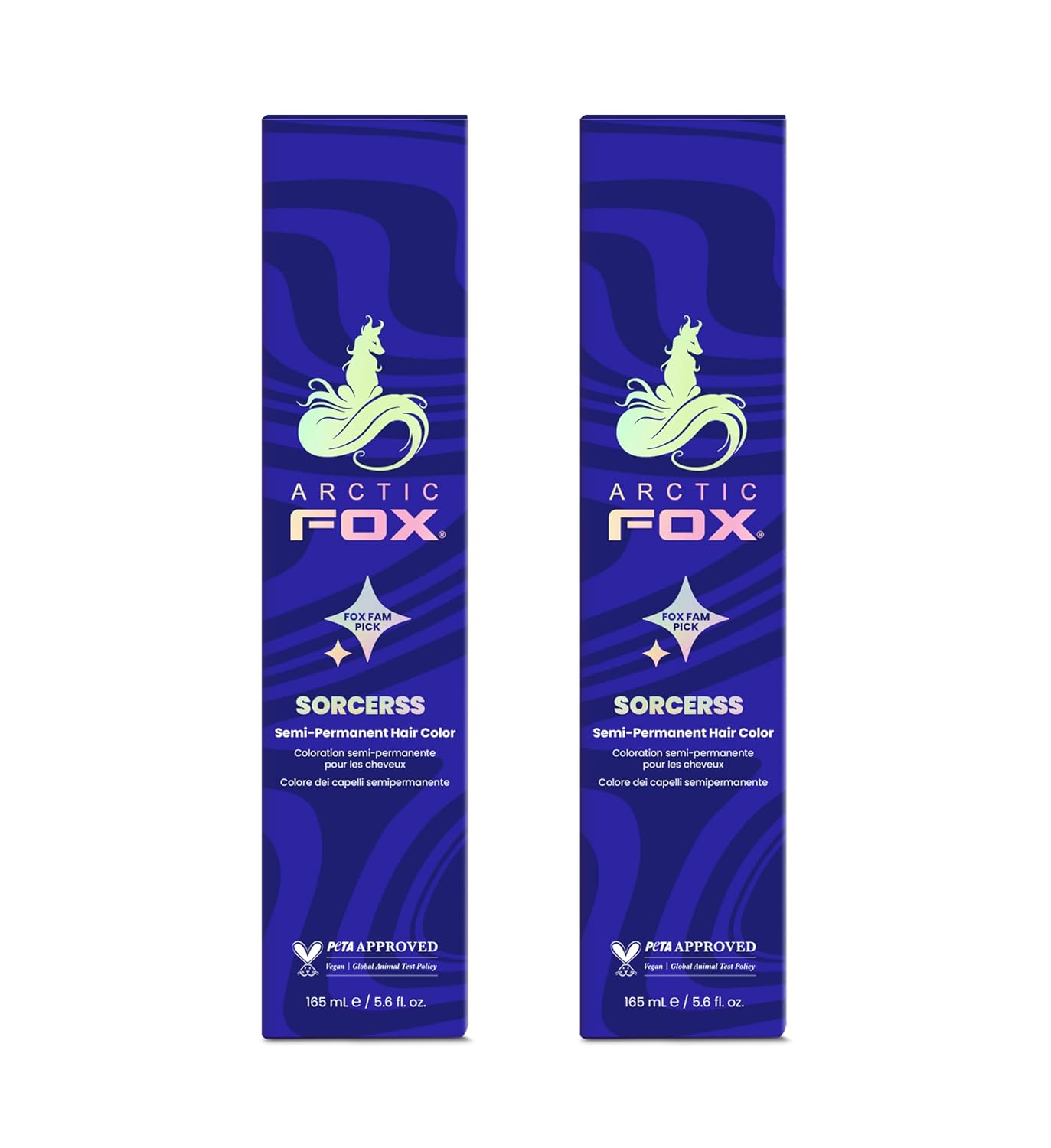 ARCTIC FOX Purple Madness | Vegan Semi-Permanent Hair Color Dye - 5.6 Fl Oz