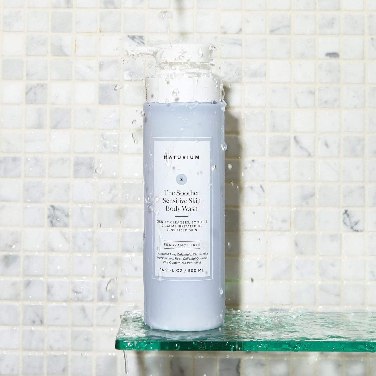 Niacinamide Body Wash | Cleansing & Hydrating Gel-Serum | 16.9 oz | Paraben-Free