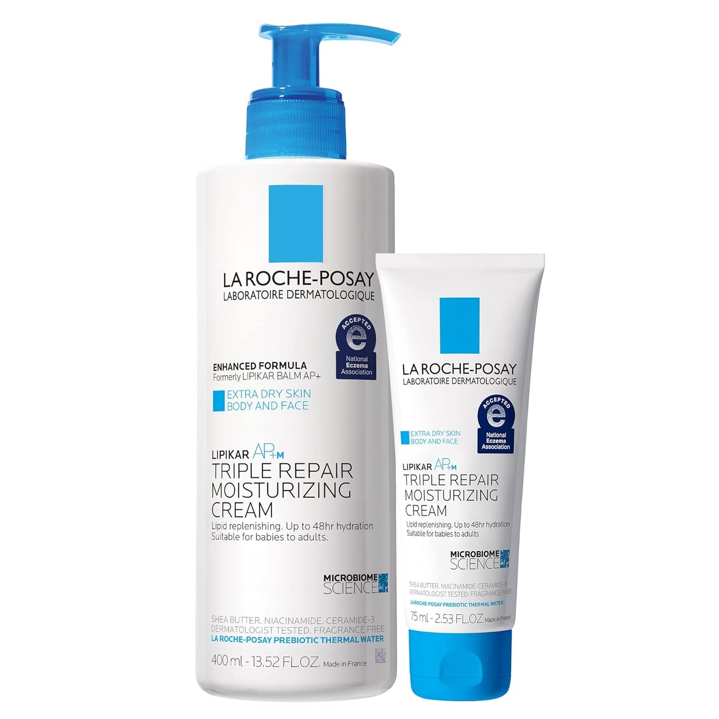 La Roche-Posay Lipikar AP+ Moisturizing Cream – Shea Butter & Niacinamide | For Dry, Sensitive Skin