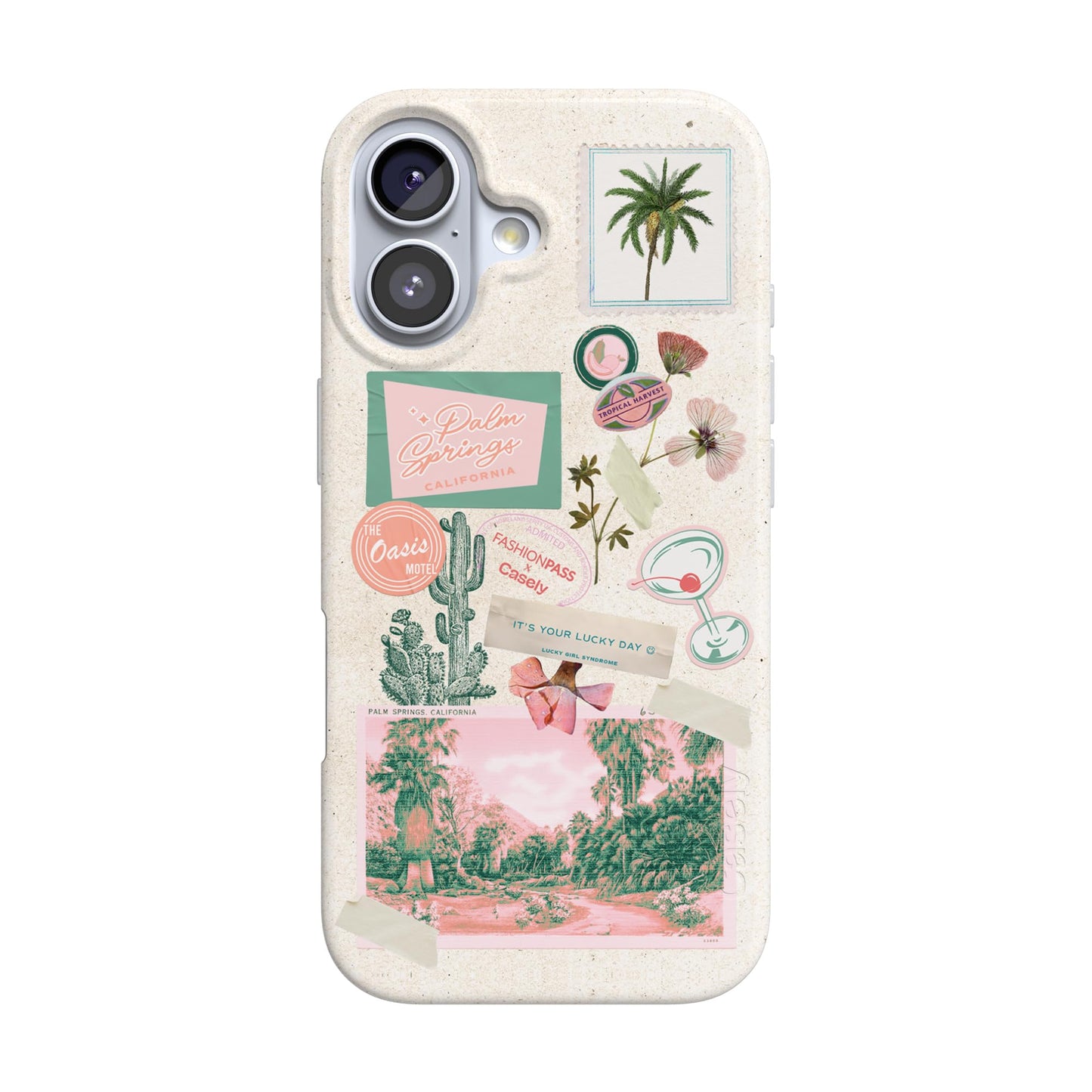 Casely iPhone 17 Case | Blue Stripes | Sunday Best | Compatible with MagSafe | Classic Ultra Slim Design