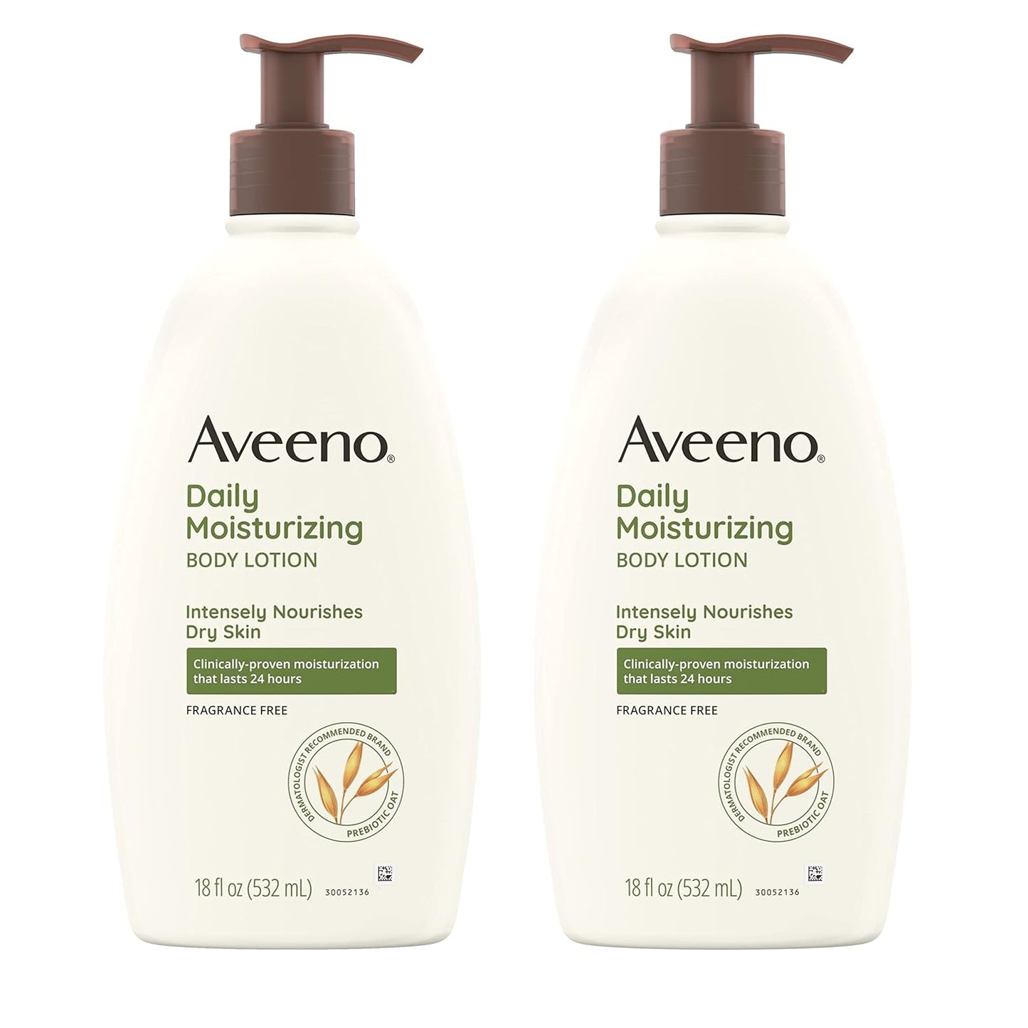 Aveeno Daily Moisturizing Body Lotion | Fragrance-Free & Non-Greasy | 18 Fl Oz