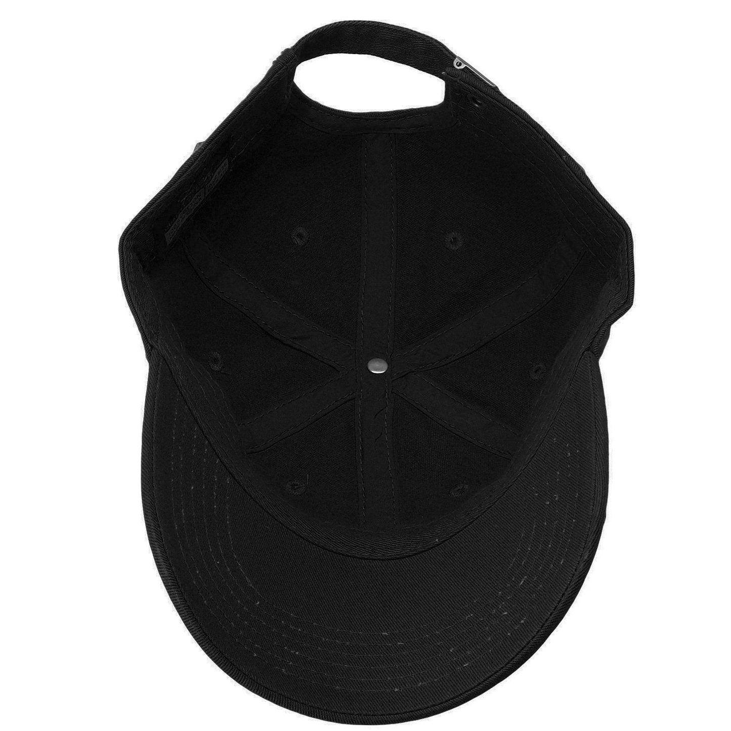 Falari Classic Baseball Cap Dad Hat 100% Cotton Soft Adjustable Size Black