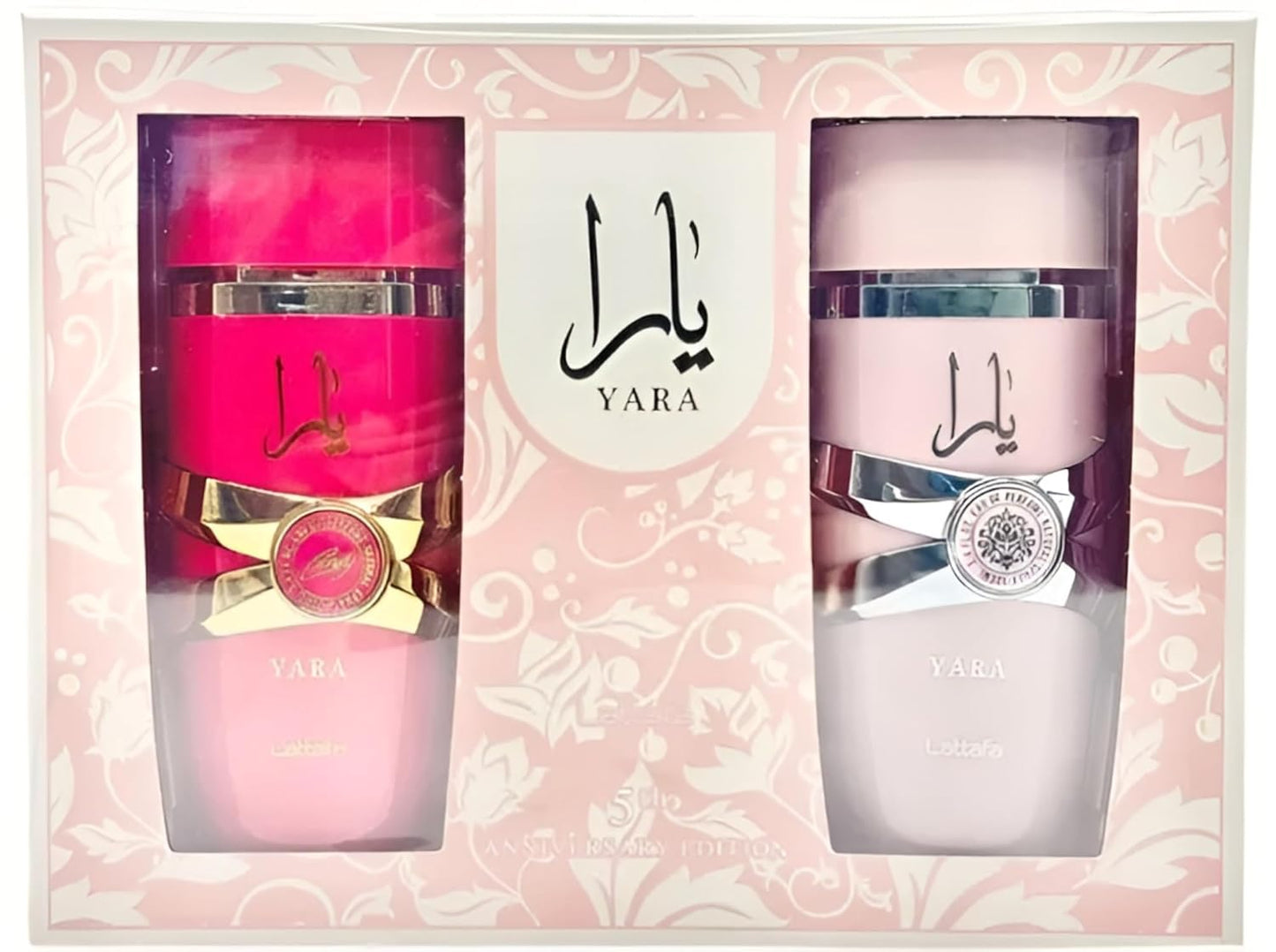 Yara Tous Eau de Parfum Spray for Women | 3.4 Oz | Pack of 5 | Lattafa