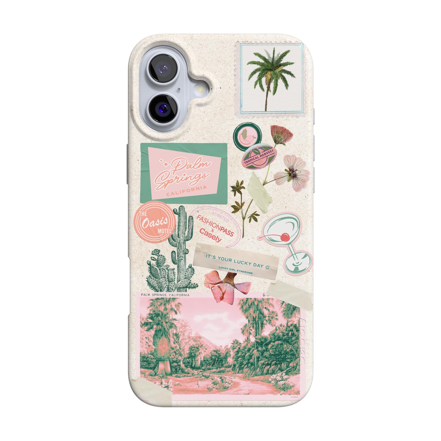 Casely iPhone 16 Case | Compatible with MagSafe | Classic Ultra-Slim Design (Sage Garden | Green Floral)